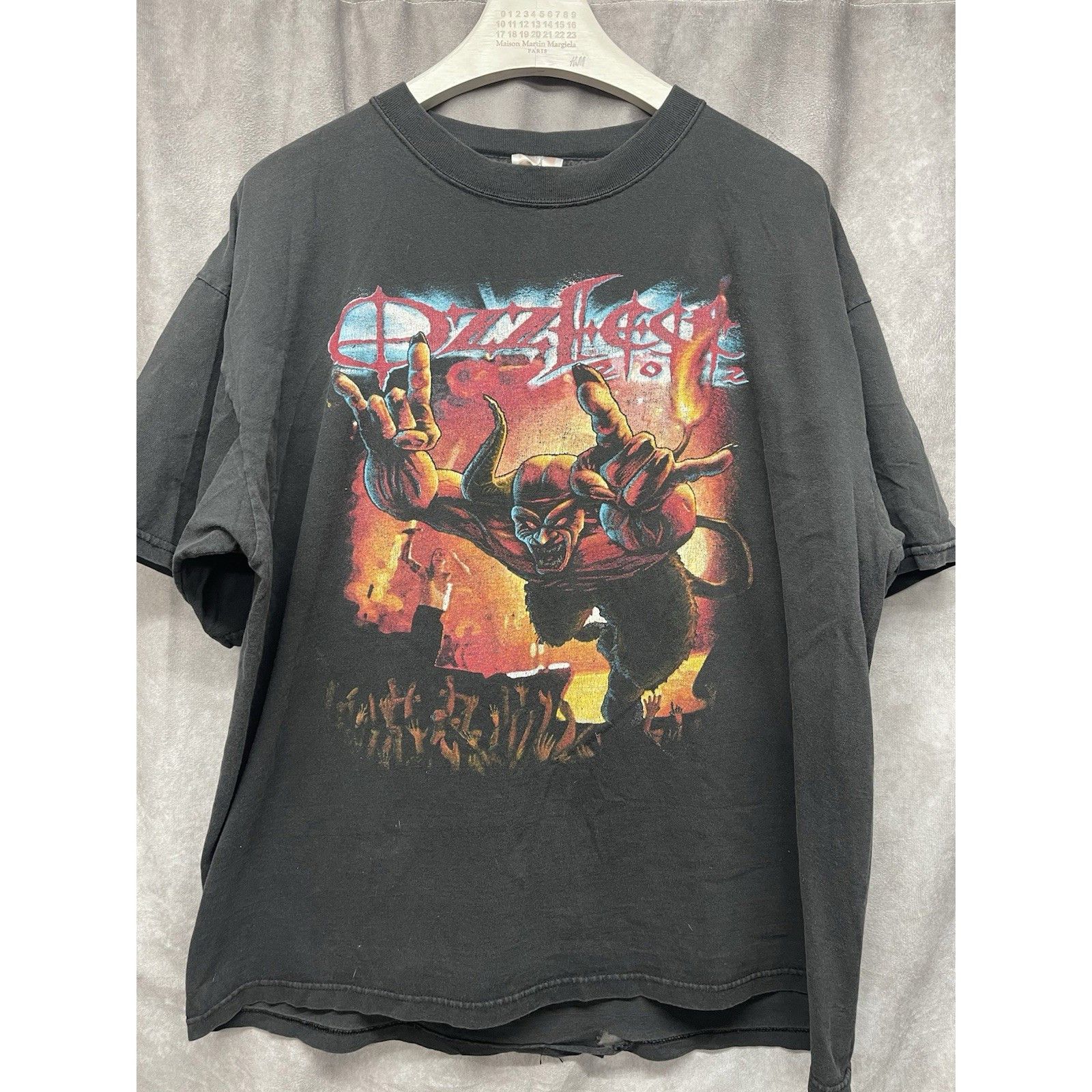 All Sport VINTAGE 2002 OZZFEST TOUR SHIRT OZZY OSBOURNE SYSTEM OF A DO Size US XL / EU 56 / 4 - 2 Thumbnail