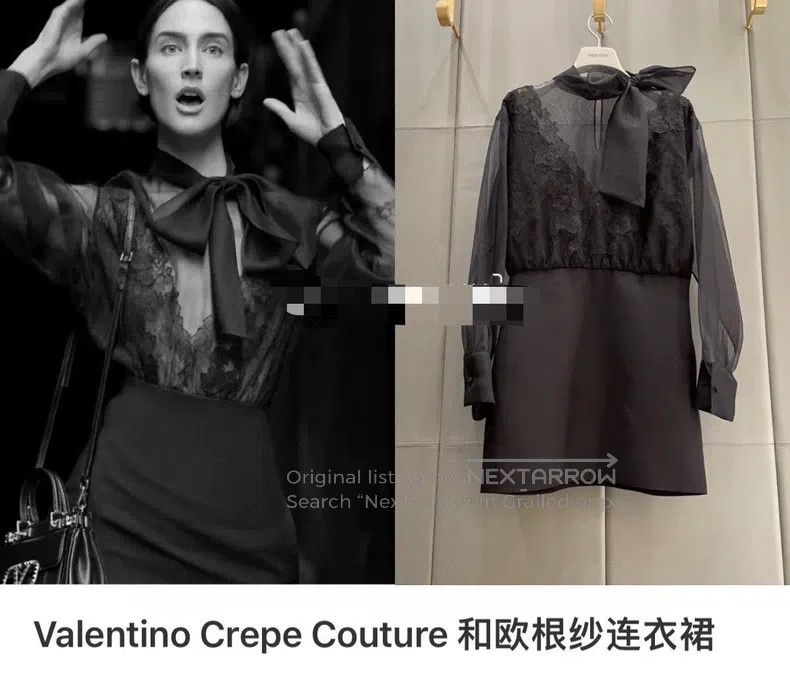 Valentino Valentino Black dress Size S / US 4 / IT 40 - 9 Thumbnail