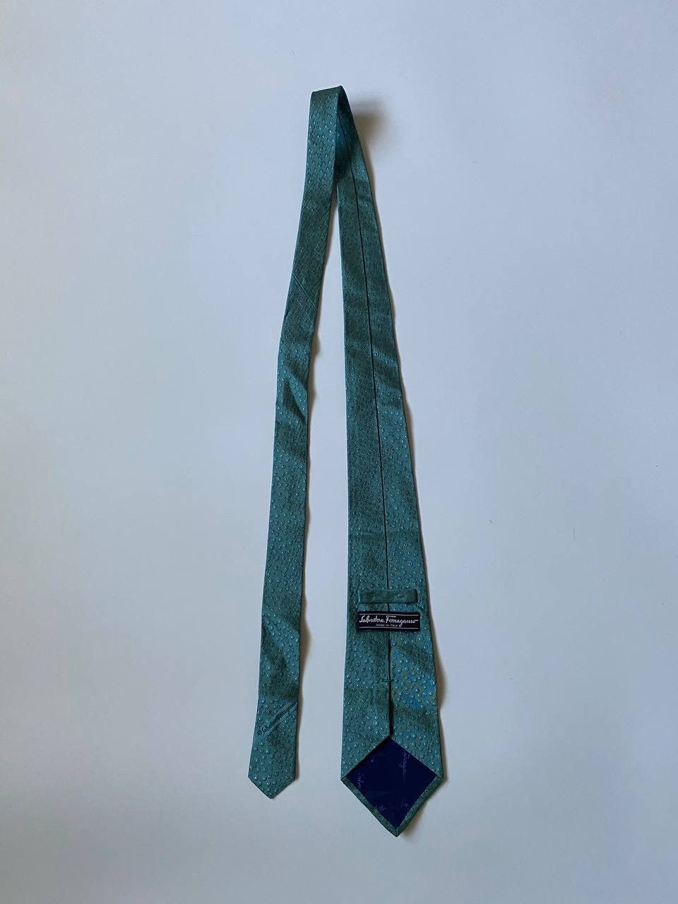 Salvatore Ferragamo Vintage Ties Salvatore Ferragamo Italy Designer 100%silk Size ONE SIZE - 2 Thumbnail