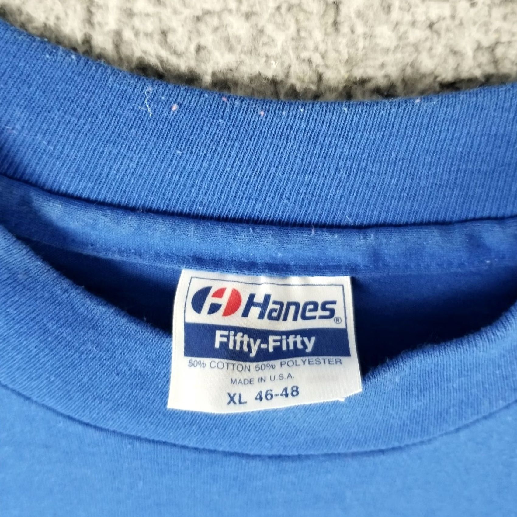 Hanes Vintage Hanes Scottish Terrier Shirt L Adult Blue 50/50 Single Stitch Dog 1991 Kelso Festival Vintage Shirt Mens Size US L / EU 52-54 / 3 - 3 Thumbnail