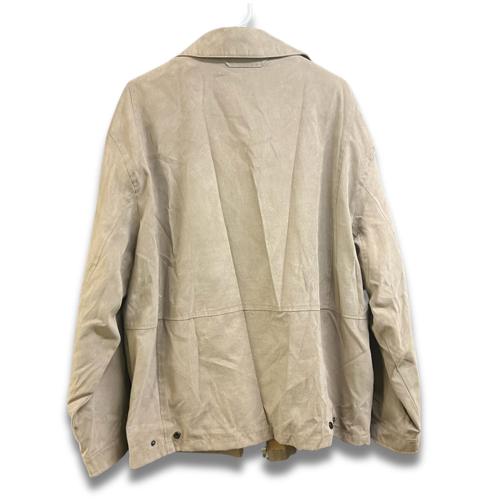St. Johns Bay ST. JOHNS BAY Mens Beige Full-Zip Jacket XL Lightweight & St Size US XL / EU 56 / 4 - 3 Thumbnail