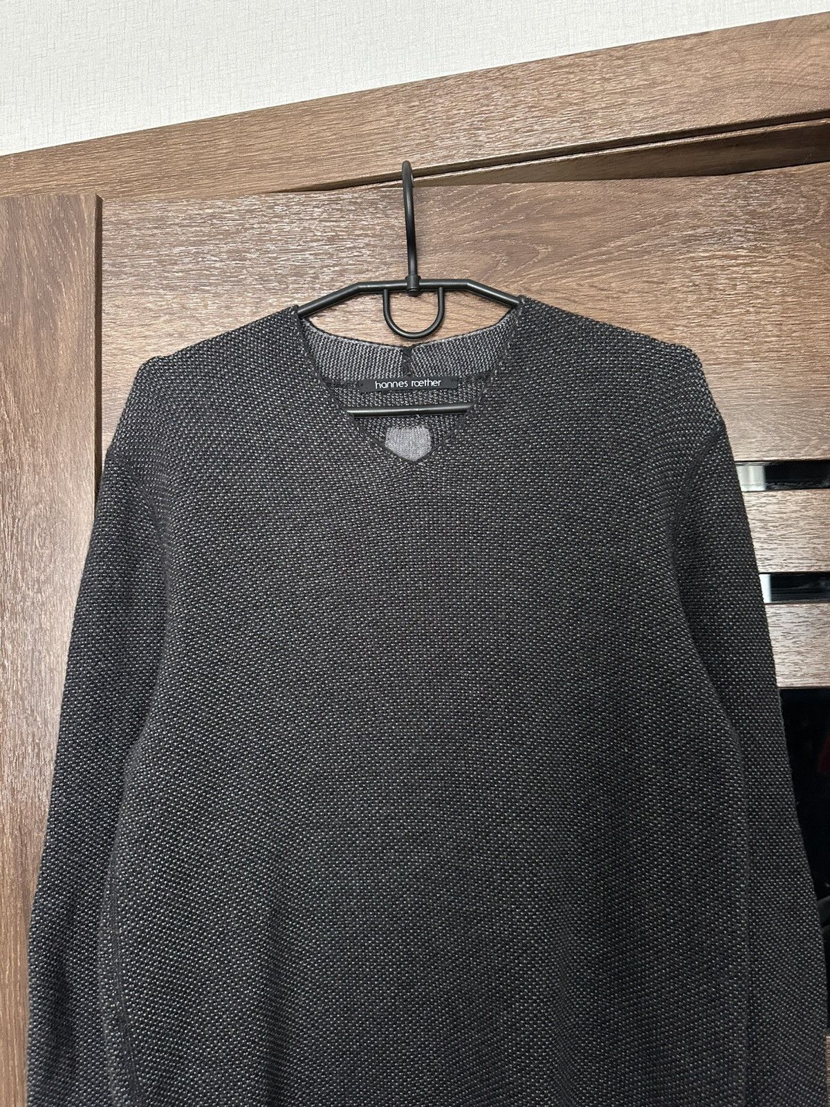 hannes roether Hannes Roether Wool Sweatshirt Crewneck Size US L / EU 52-54 / 3 - 4 Thumbnail