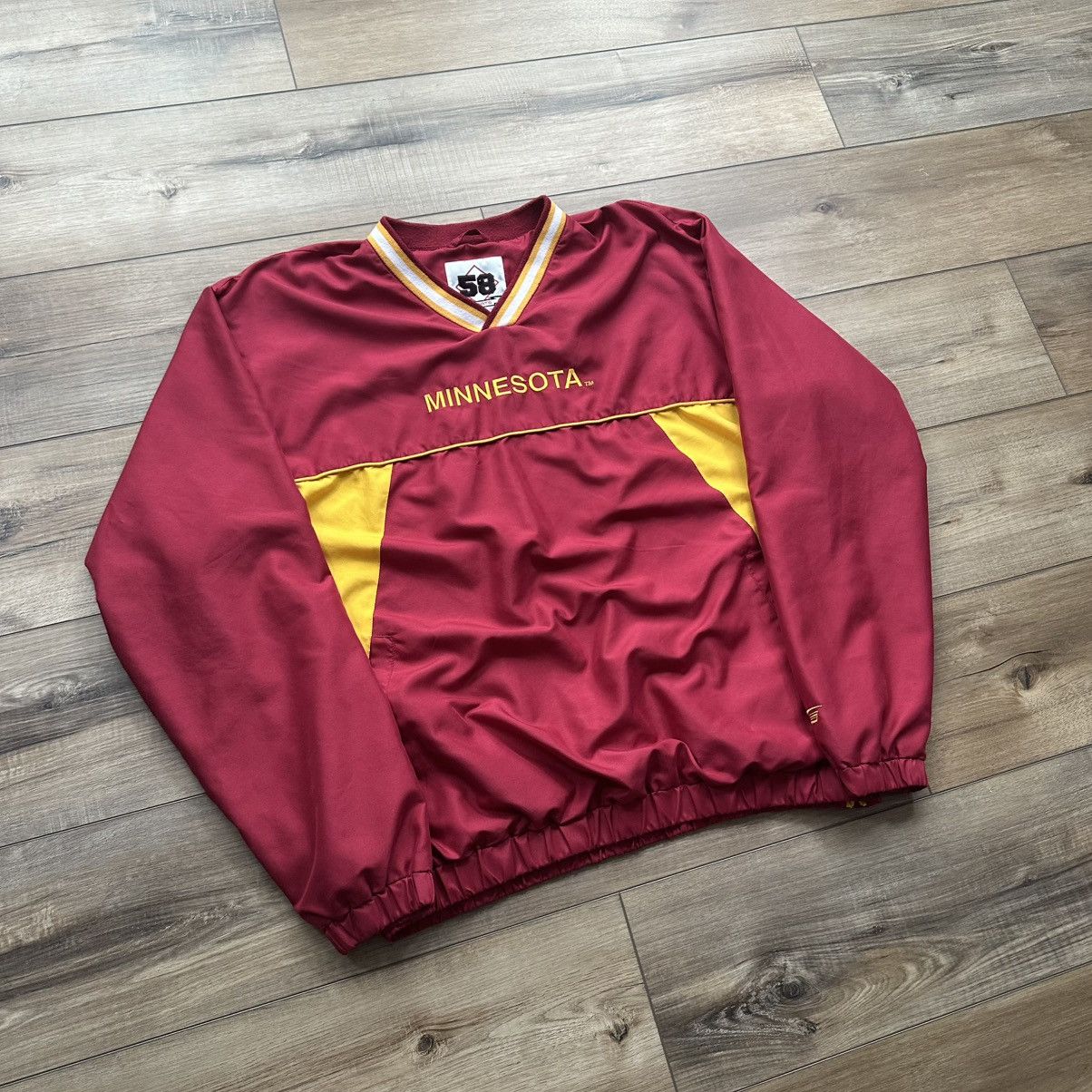 Other Vintage 90s Minnesota Golden Gophers Windbreaker Pullover Size US L / EU 52-54 / 3 - 2 Thumbnail