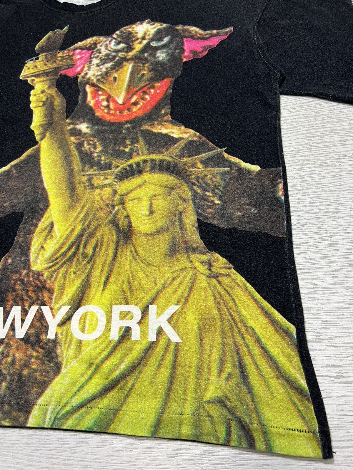 Jun Takahashi × Undercover Undercover - Oversized “New York” Print Cotton-Jersey TShirt Size US M / EU 48-50 / 2 - 11 Thumbnail