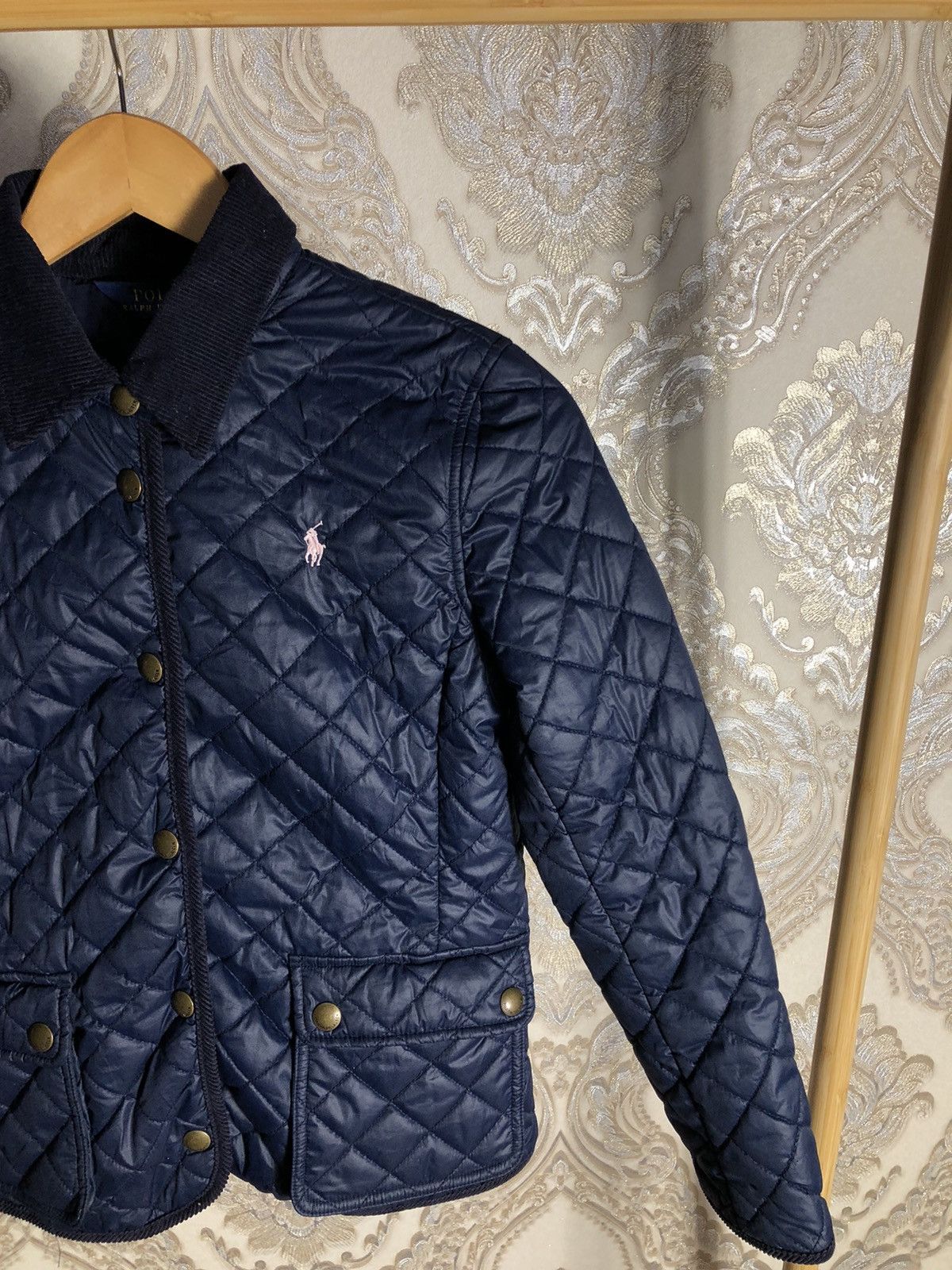Polo Ralph Lauren × Vintage VERY RARE POLO RALPH LAUREN QUIT LIGHT JACKET ENGLAND STYLE Size S / US 4 / IT 40 - 2 Thumbnail