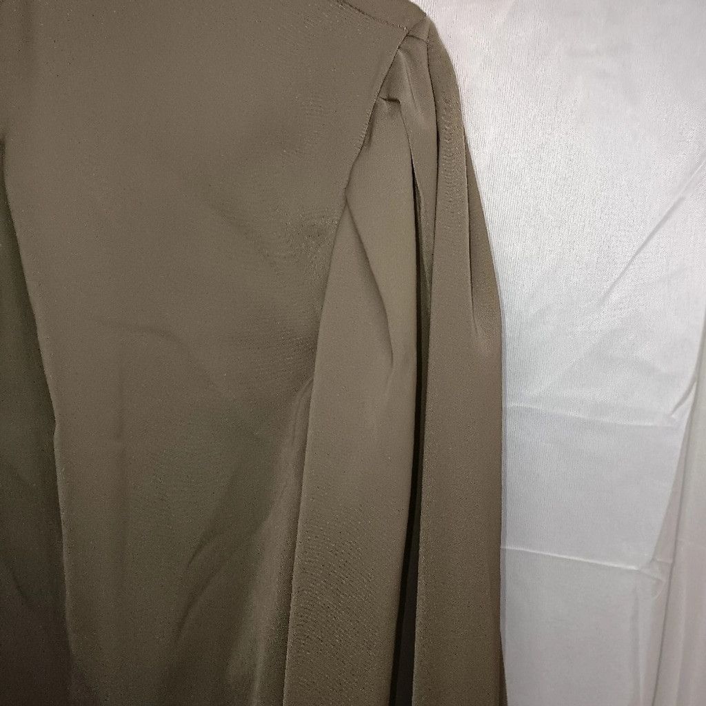 Shein Shien olive green blouse, long sleeve Button front, XL, nwot Size XL / US 12-14 / IT 48-50 - 5 Thumbnail