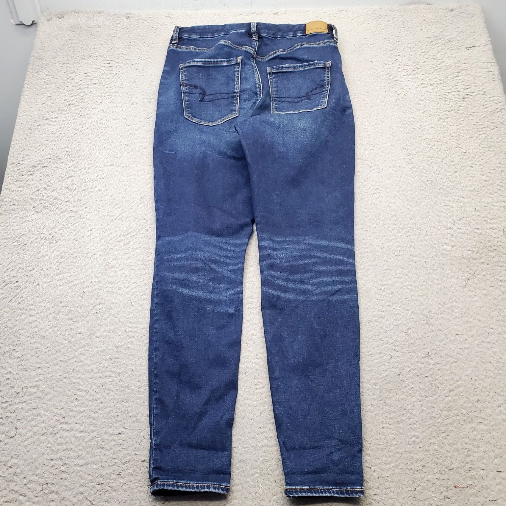 American Eagle Outfitters American Eagle Outfitters Jegging Jeans Womens 10 Blue Denim Curvy High Rise Size 32" / US 10 / IT 46 - 2 Thumbnail