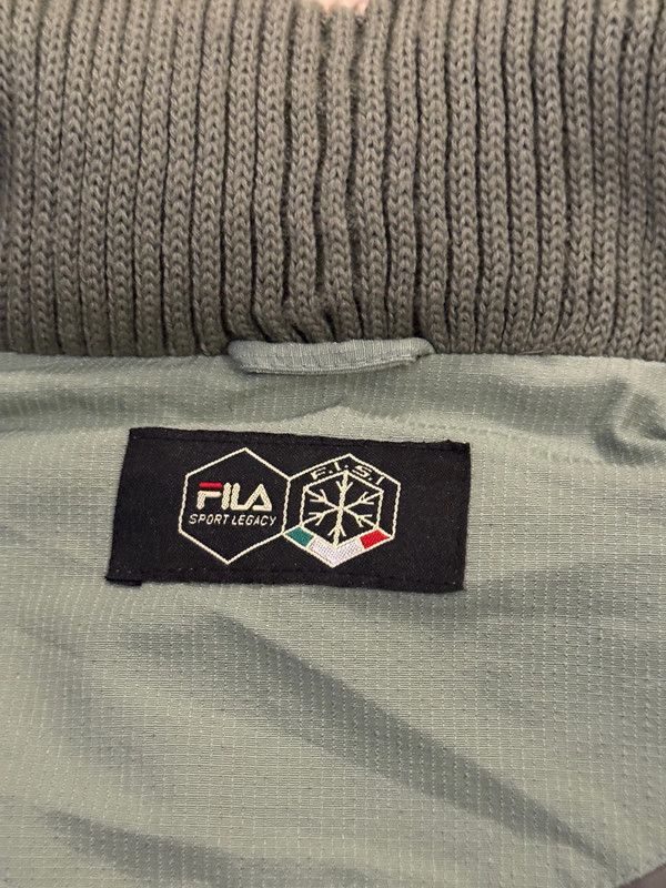 Fila Down Winter Jacket Coat Parka Detachable Sleeves and hood Size US M / EU 48-50 / 2 - 9 Thumbnail