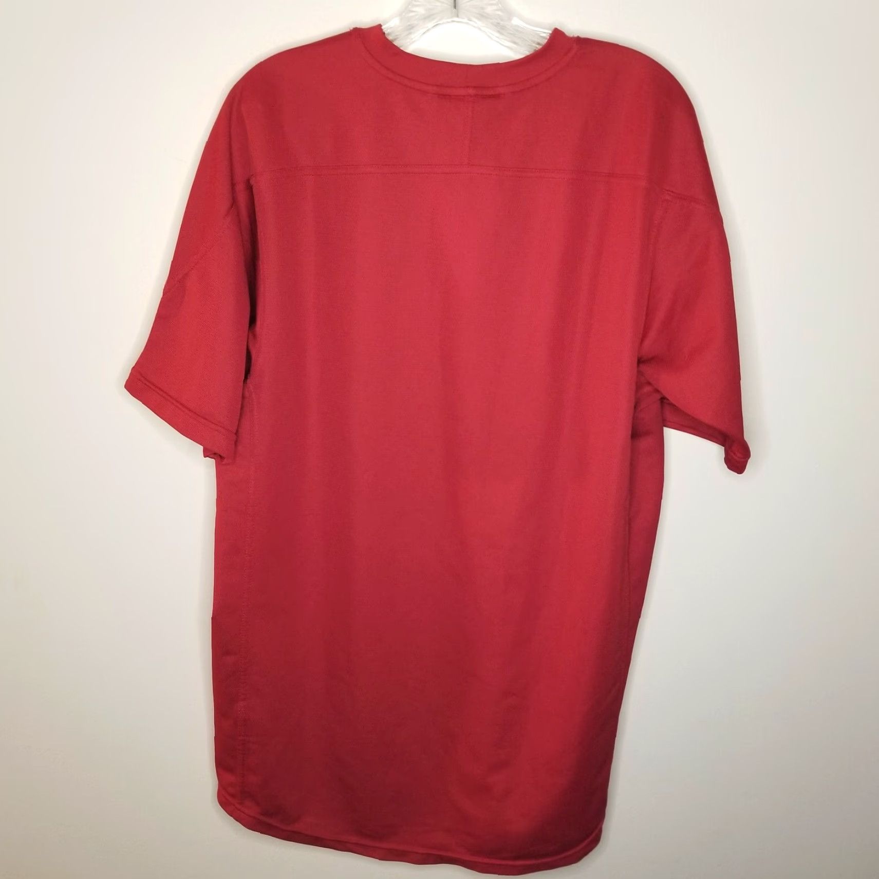 Nike Nike Shirt Men L Red Activewear Crew Neck Short Sleeve Size L Size US L / EU 52-54 / 3 - 4 Thumbnail