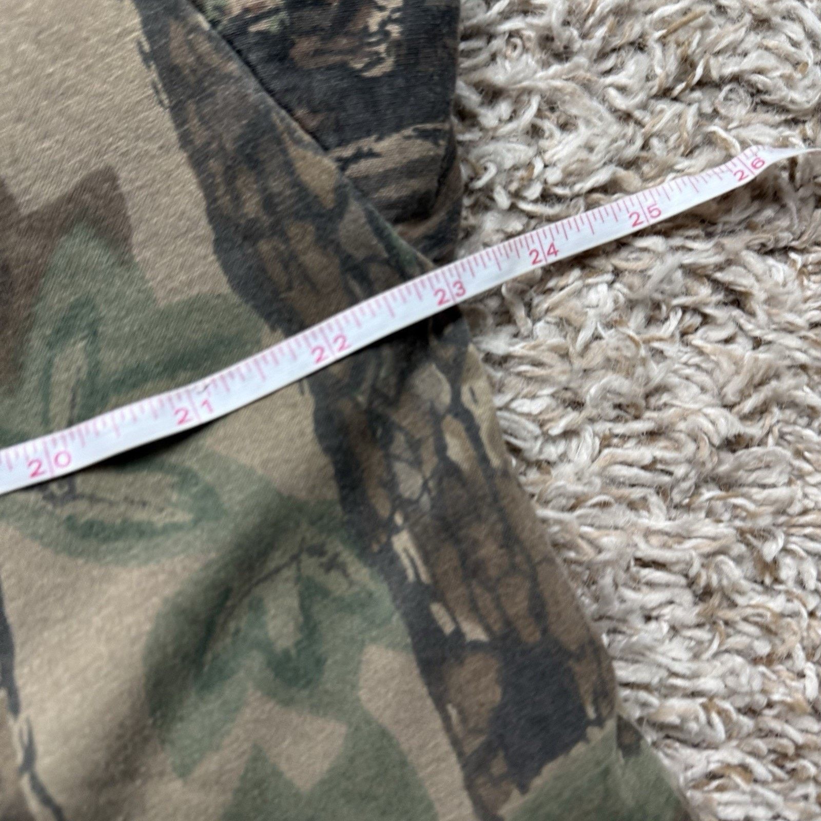 Vintage Vintage 80's Camo Full Zip Hoodie Size XL Ace Sportswear USA Size US XL / EU 56 / 4 - 12 Thumbnail