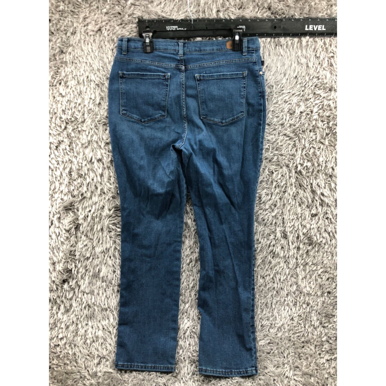 Lee Lee Classic Straight Jeans Womens Size 12 Medium Wash Blue Size 34" / US 12 / IT 48 - 5 Thumbnail