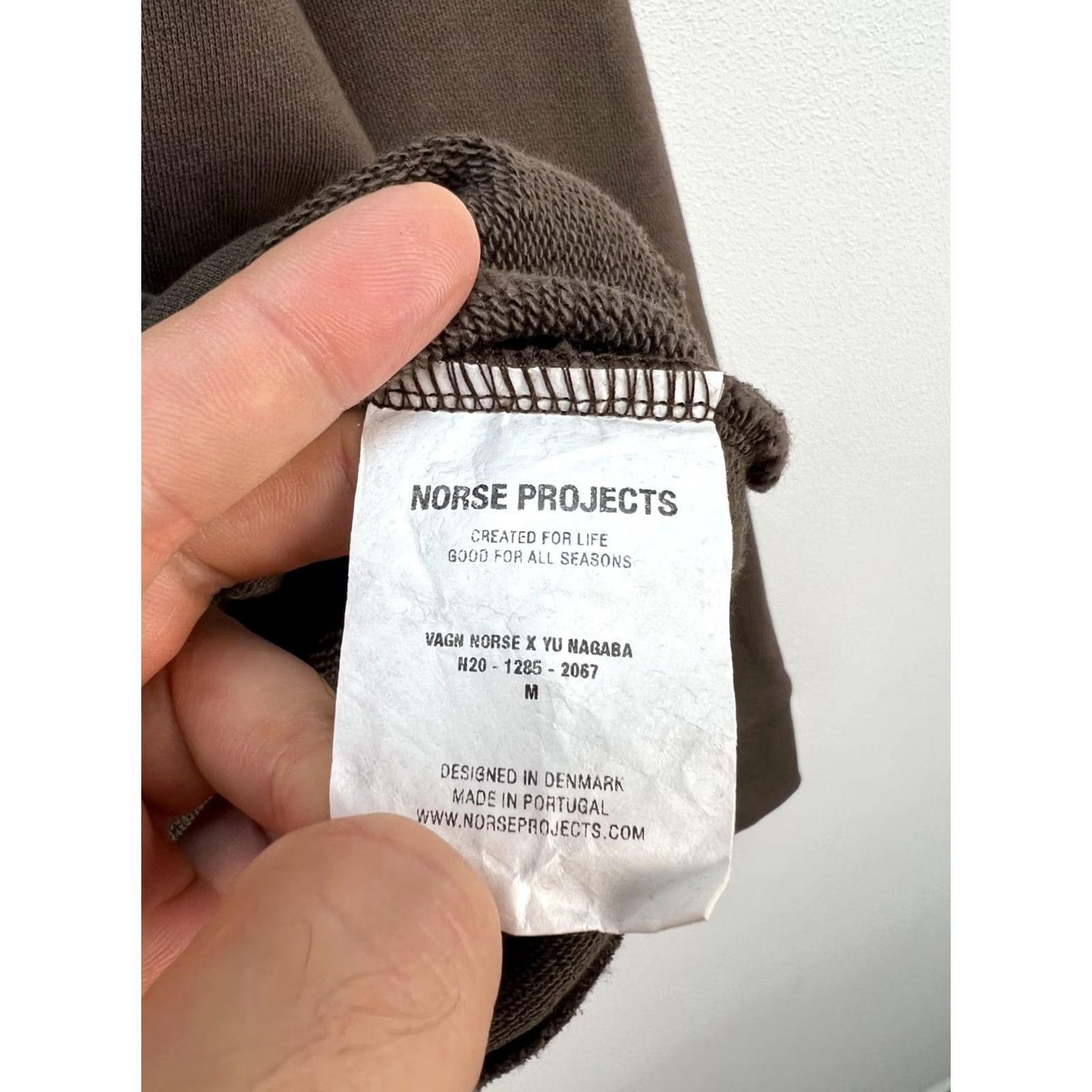 Norse Projects Norse Projects Sweatshirt x Yu Nagaba Graphic Crewneck Mens M Cotton Size US M / EU 48-50 / 2 - 6 Thumbnail