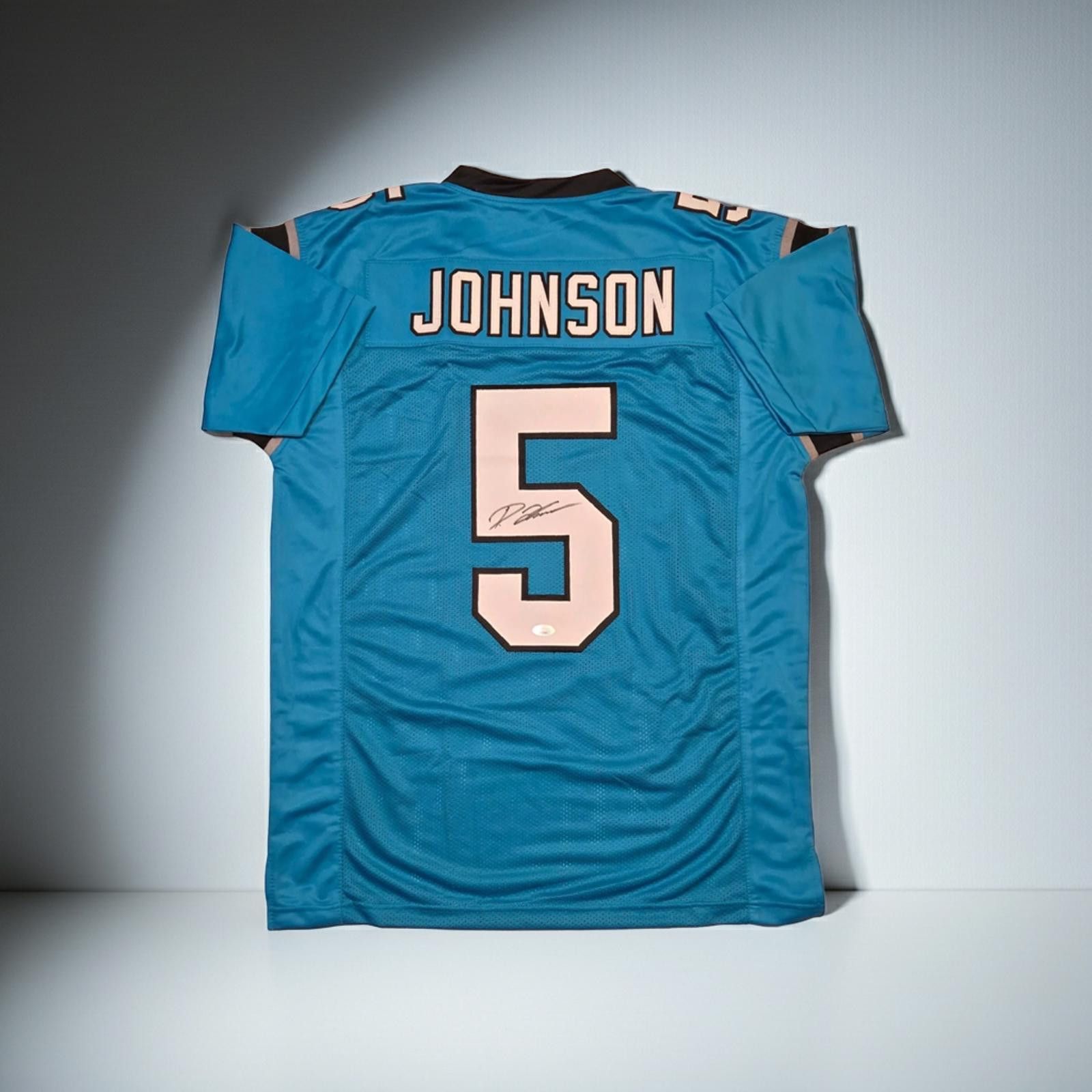 Other Diontae Johnson Panthers Signed Football Jersey W/COA (XL) Size ONE SIZE - 1 Thumbnail