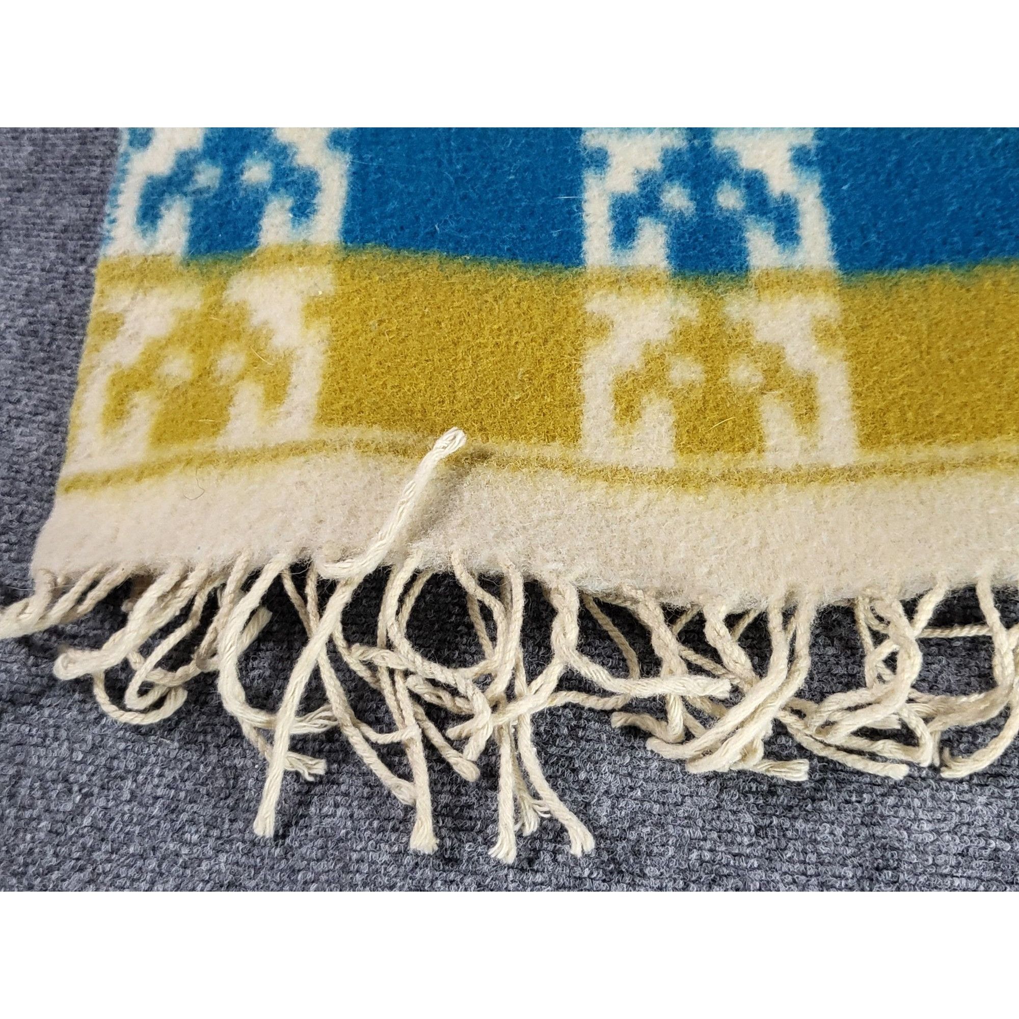 Vintage Vintage La Luz Santa Anna Pancho Men OS Flannel Aztec Southw Size ONE SIZE - 5 Thumbnail
