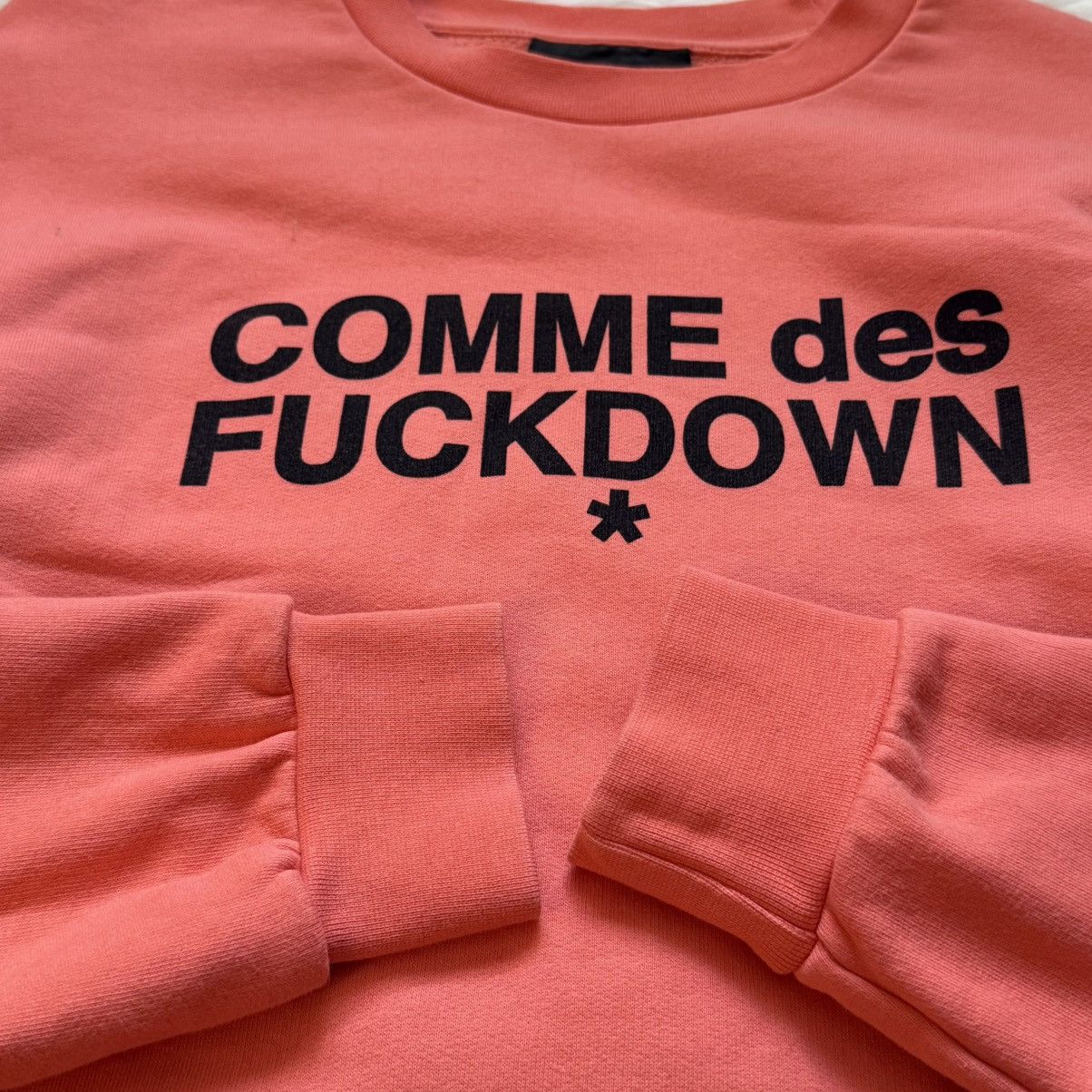 Comme Des Fuck Down 📌 Crazy Comme Des Fuck Down Sweatshirt Size US S / EU 44-46 / 1 - 6 Thumbnail