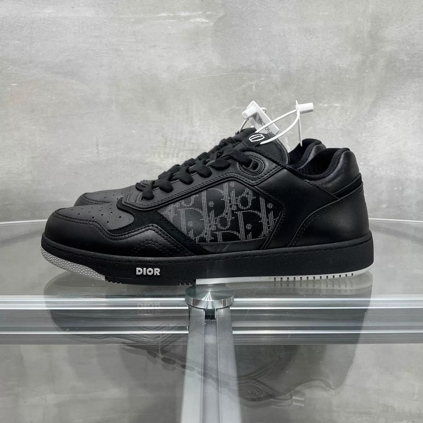 Dior Dior B27 Low-Top Sneakers Black Size 42 Size US 9 / EU 42 - 3 Thumbnail