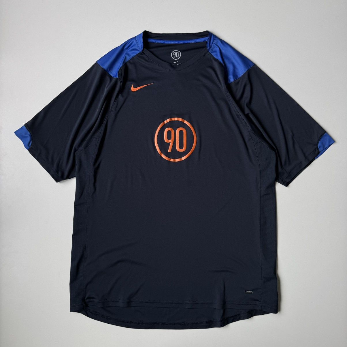 Nike Nike Total 90 Vintage Soccer Jersey Blokecore Ronaldinho y2k Size US L / EU 52-54 / 3 - 1 Thumbnail