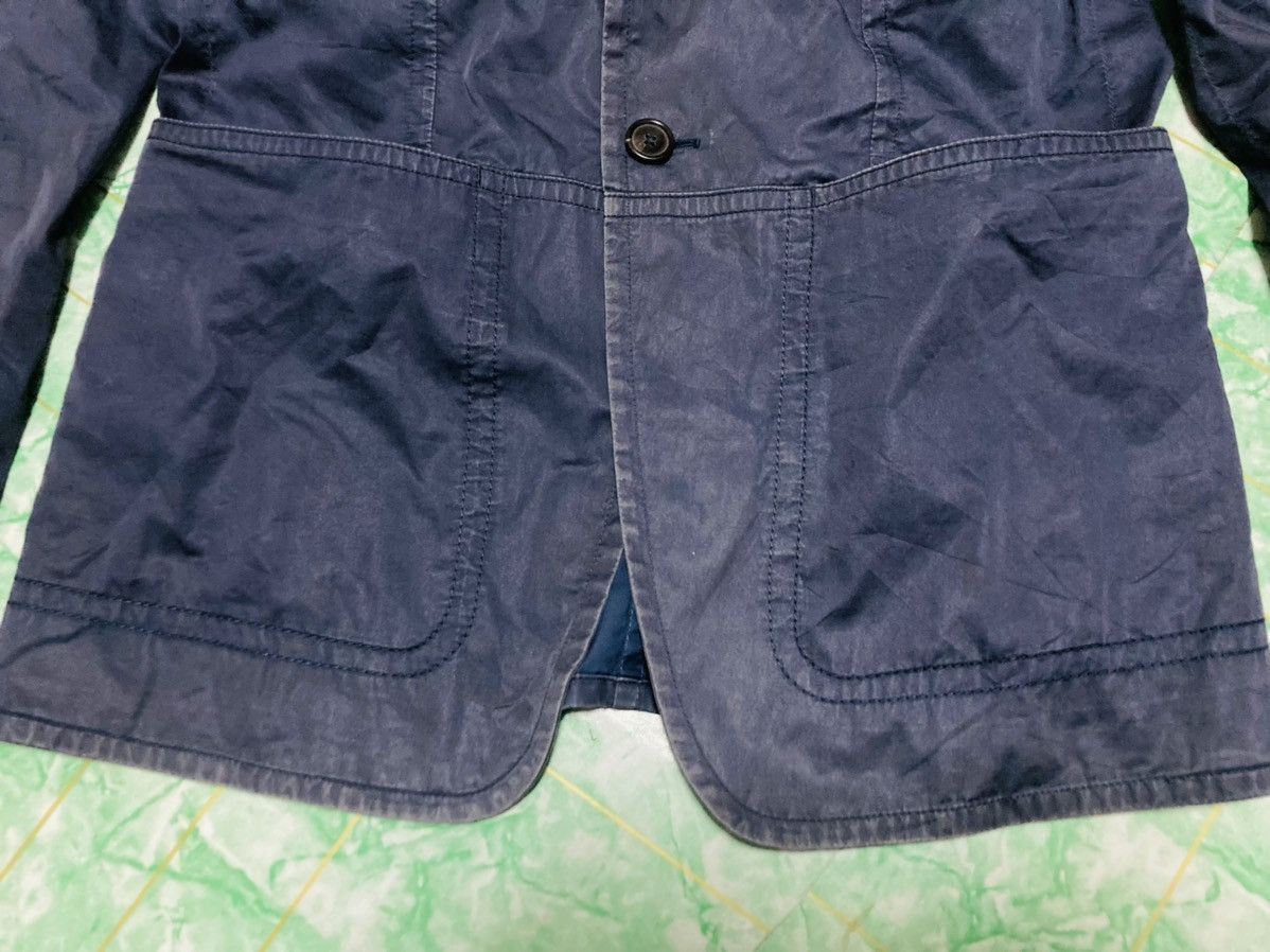 Designer × Indigo × Jil Sander Vintage Jil Sander Suit Jacket Indigo Size 44S - 3 Thumbnail