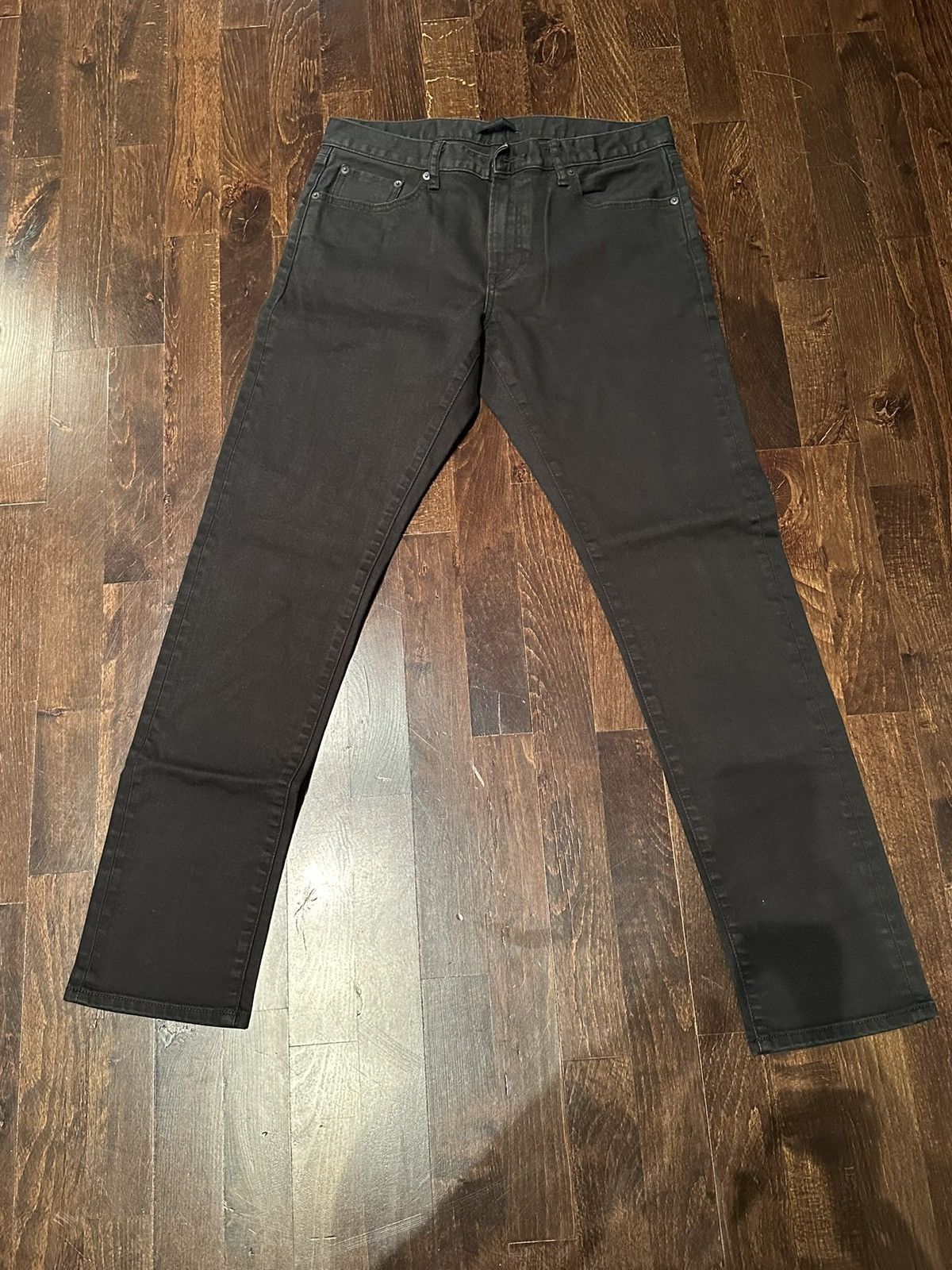 Uniqlo Uniqlo Men's Stretch Selvedge Slim Fit Jeans Size US 33 - 1 Thumbnail