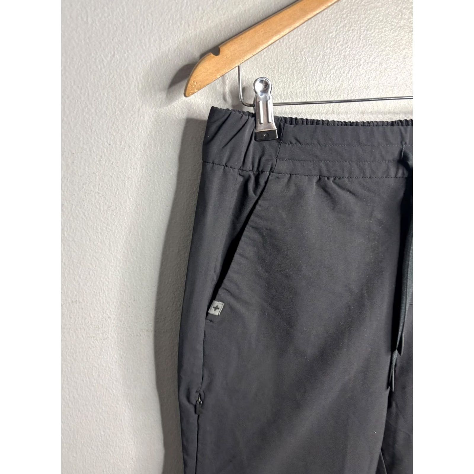 Vintage FIGS FIGSPRO Pants Mens M Gray Medical Scrub Jogger Pockets Drawstring Workwear Regular Fit Tapered Front Pockets Logo Zipper Size US 31 - 2 Thumbnail