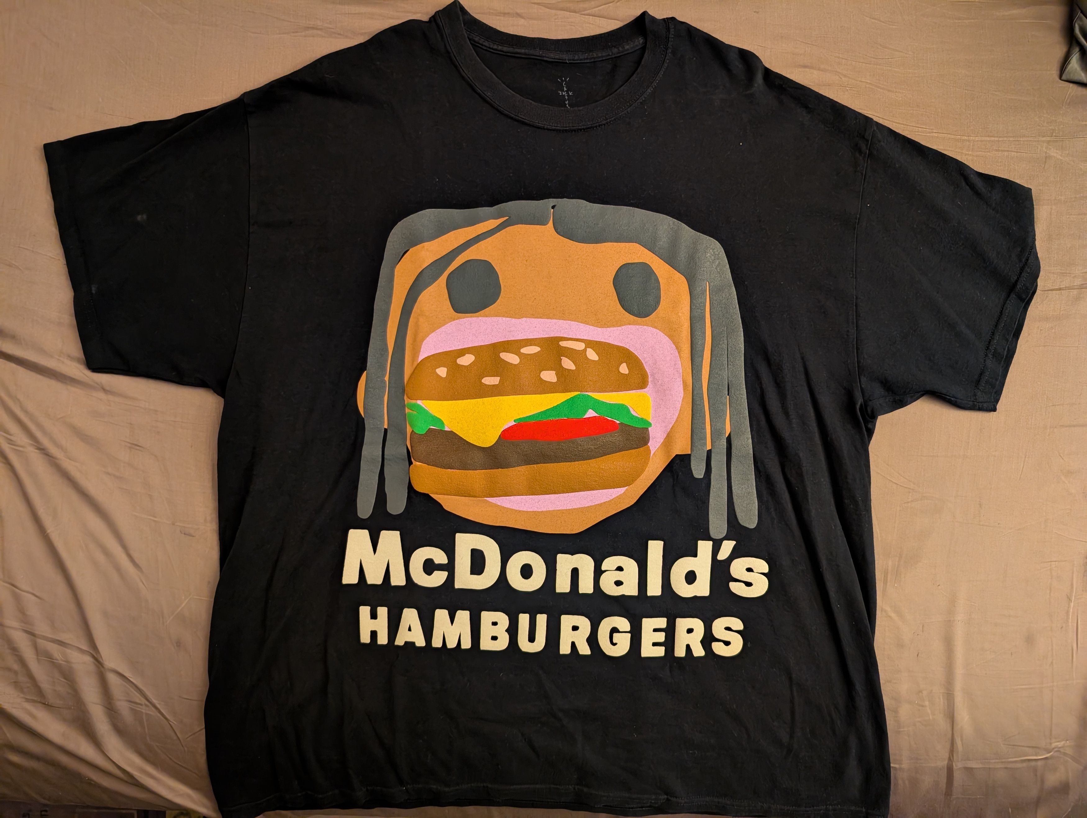 CPFM Cactus Jack Burger Mouth T-shirt Travis Scott XL