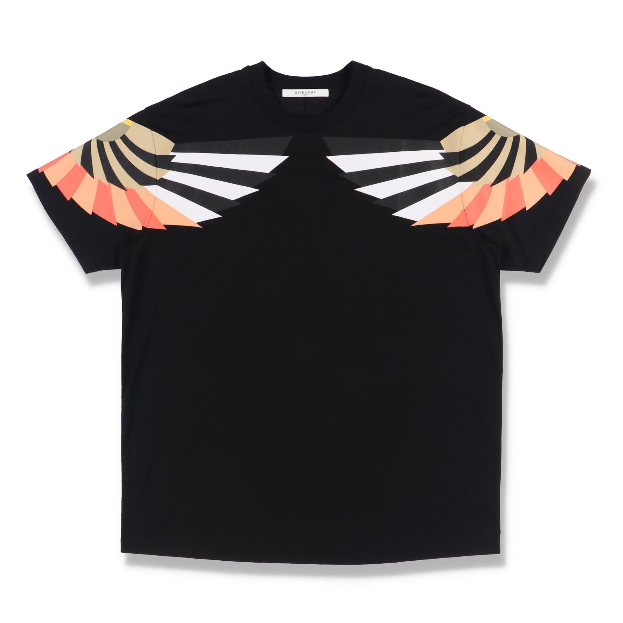 Givenchy Black Wings Print Oversized T-Shirt Size US XS / EU 42 / 0 - 1 Thumbnail