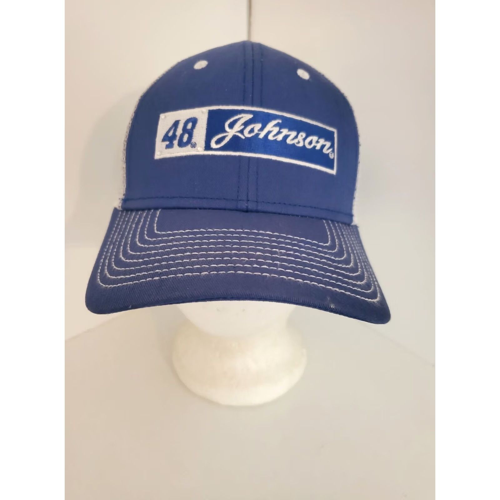 NASCAR Hendrick Motorsports Jimmie Johnson 48 Nascar racing snapback hat cap Rhinestone Size ONE SIZE - 2 Thumbnail