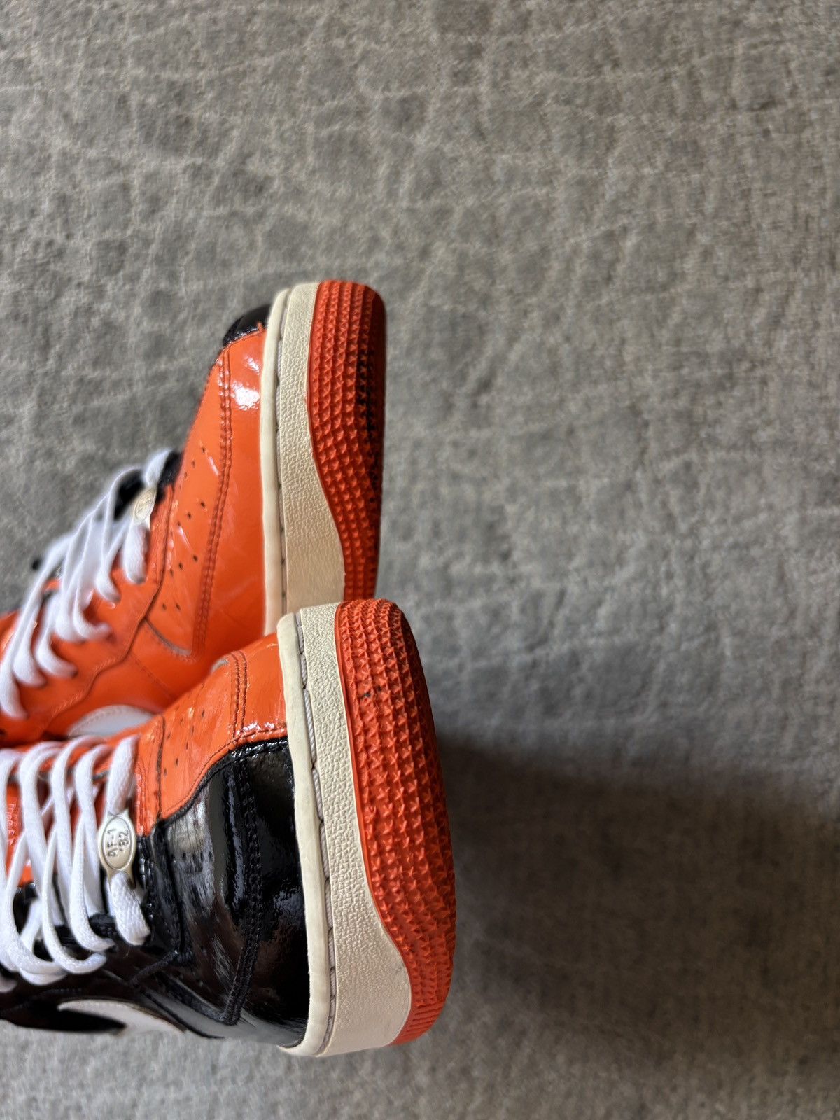 Nike Nike Air Force 1 Premium Halloween 2006 Black/White-Orange Size US 9 / EU 42 - 10 Thumbnail
