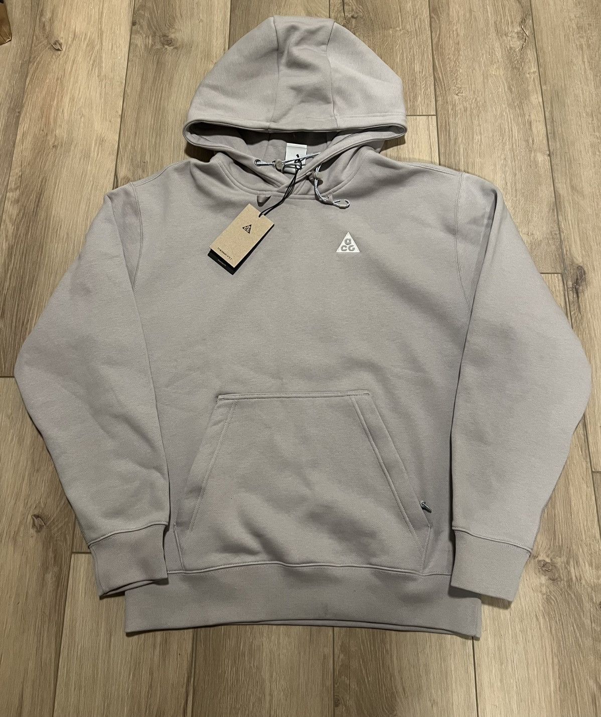 Nike ACG Size XS Nike ACG Tuff Fleece Pullover Hoodie College Grey Size US XS / EU 42 / 0 - 1 Thumbnail
