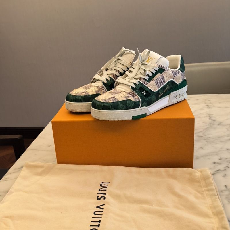 Louis Vuitton Louis Vuitton Colorful Low-Top Trainer Sneakers -2508 Size US 9.5 / EU 42-43 - 1 Thumbnail