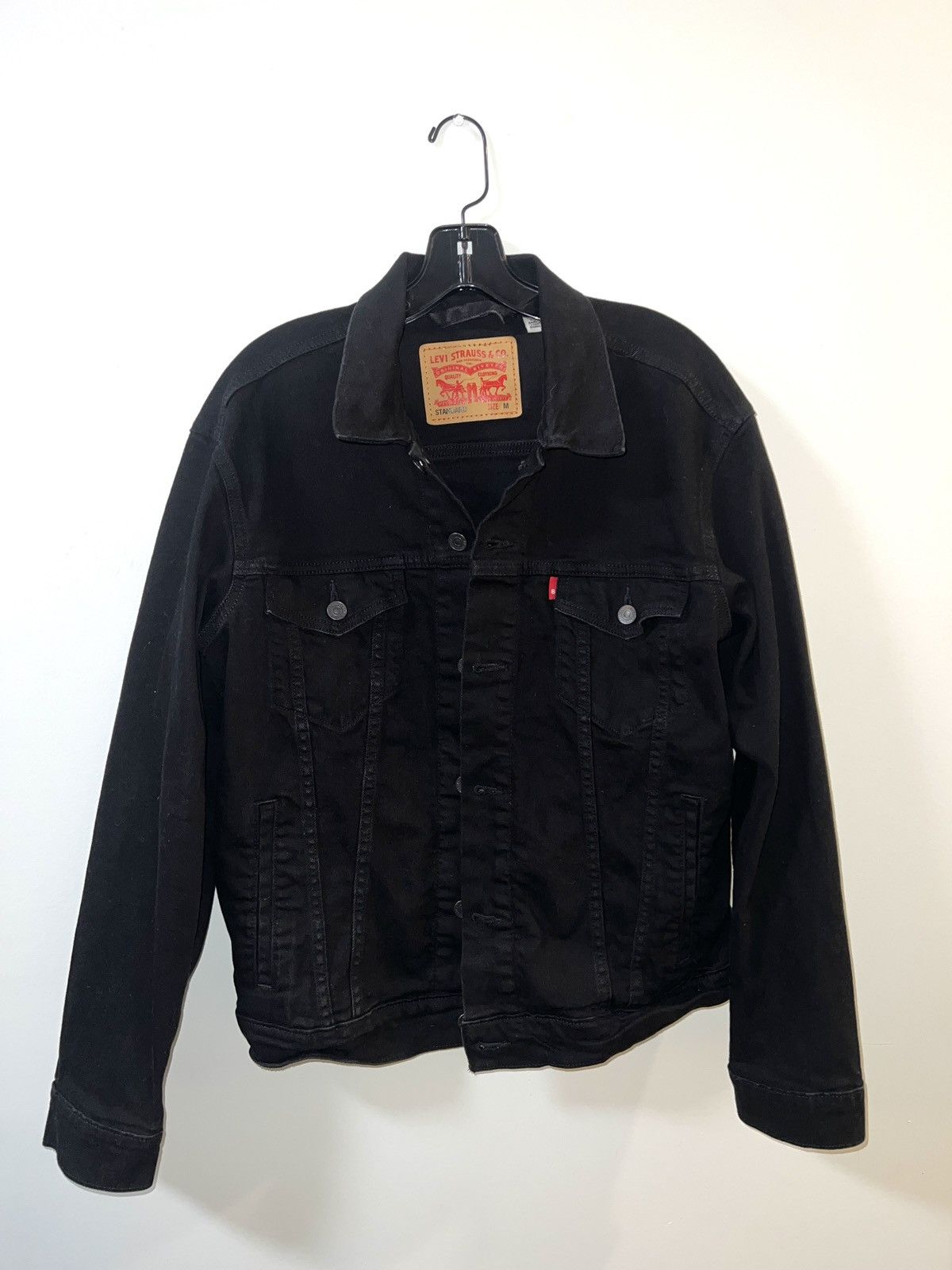 Levi's Black Levi’s Denim Jacket Size US M / EU 48-50 / 2 - 1 Thumbnail