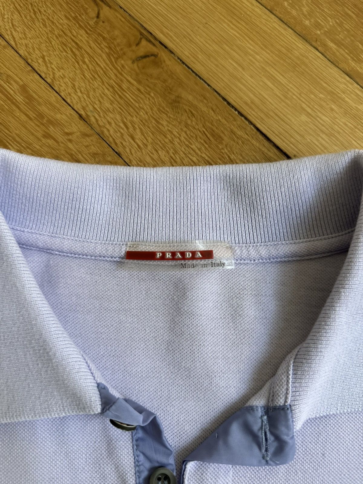 Prada Prada Vintage Sport Collection Rare Purple Pocket Polos Size US M / EU 48-50 / 2 - 11 Thumbnail