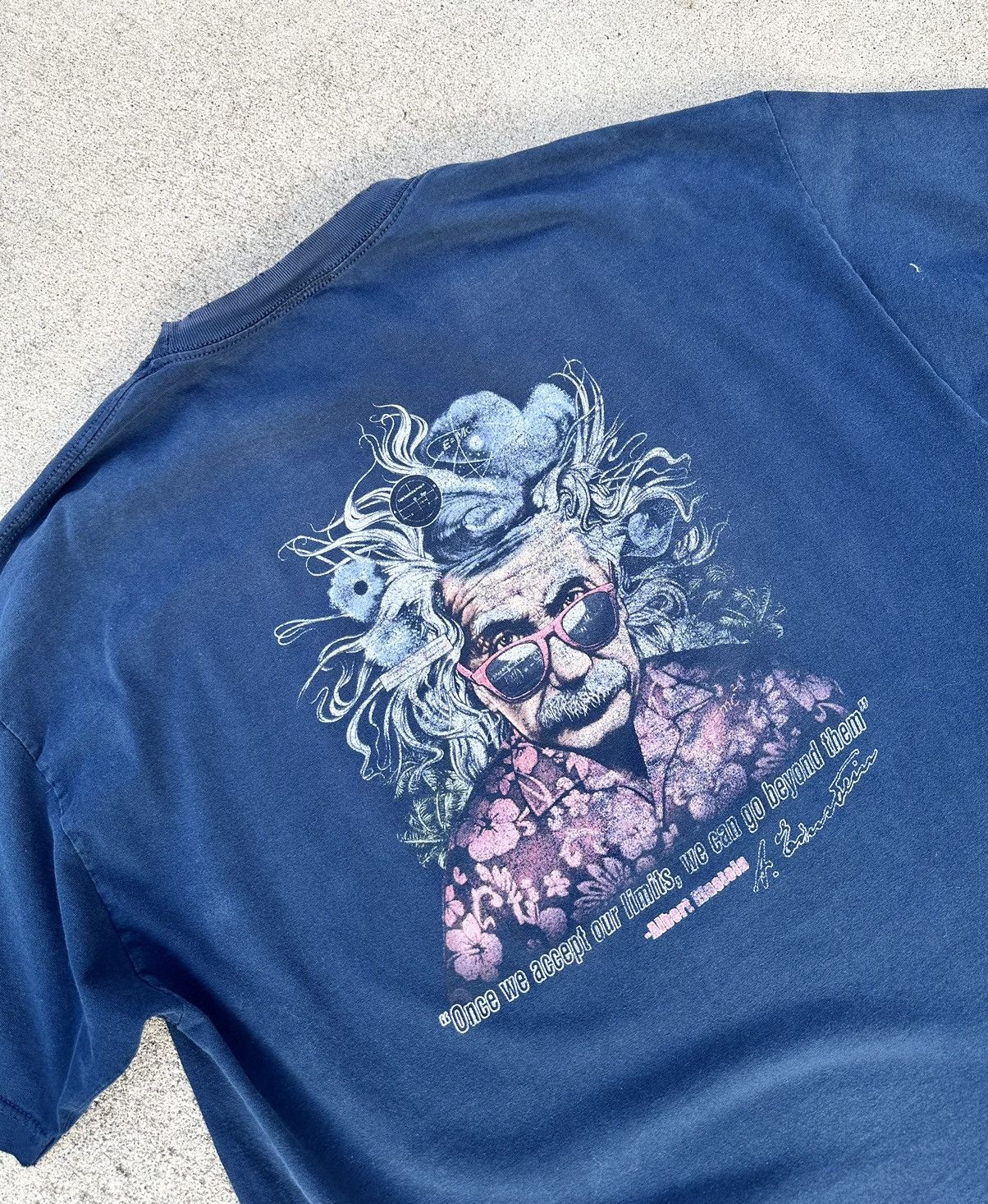 Vintage 90's Albert Einstein Photo T-Shirt main image 0