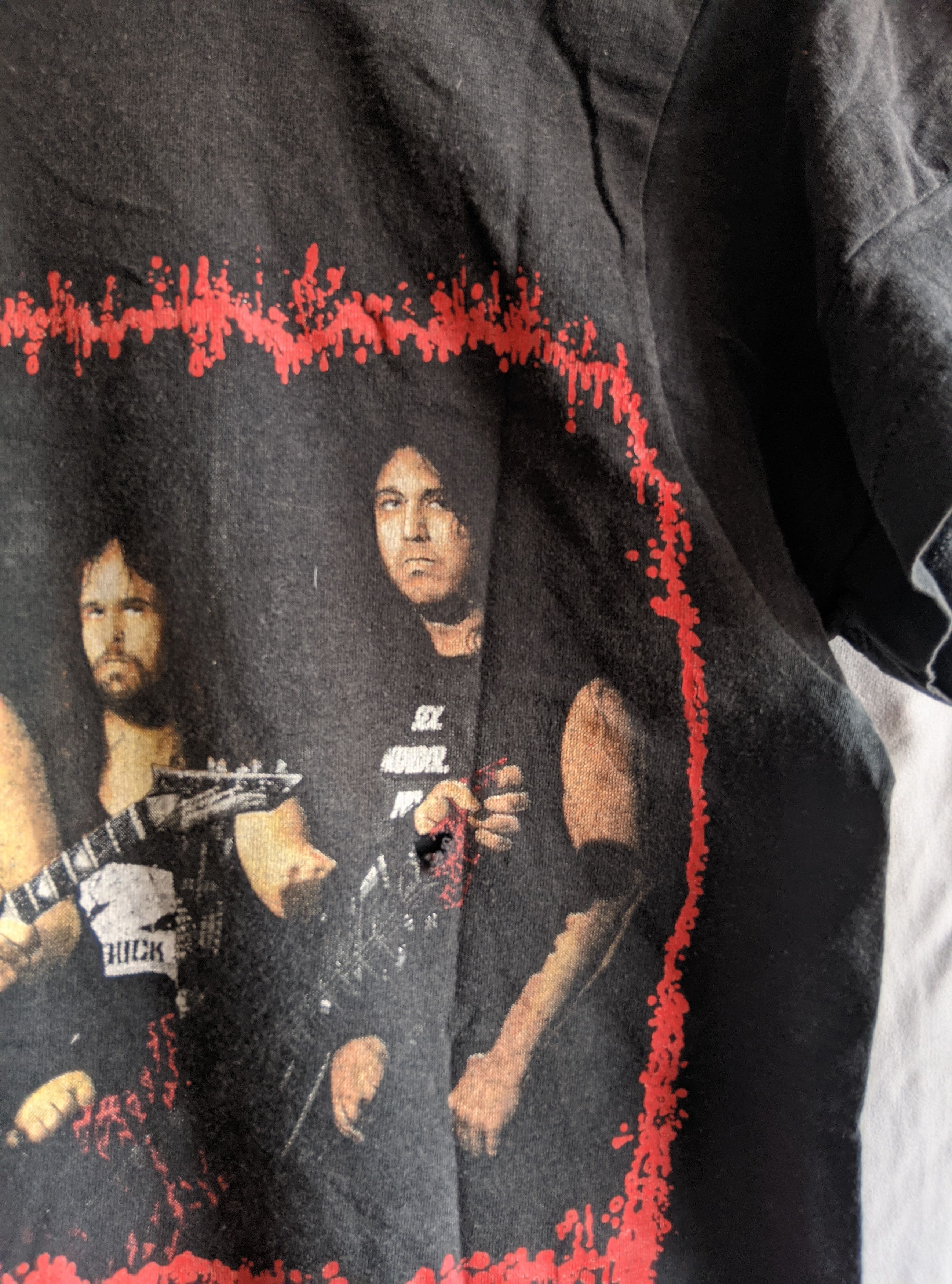 Vintage Vintage 1990 Slayer roots of all evil metal t shirt Size US M / EU 48-50 / 2 - 4 Thumbnail