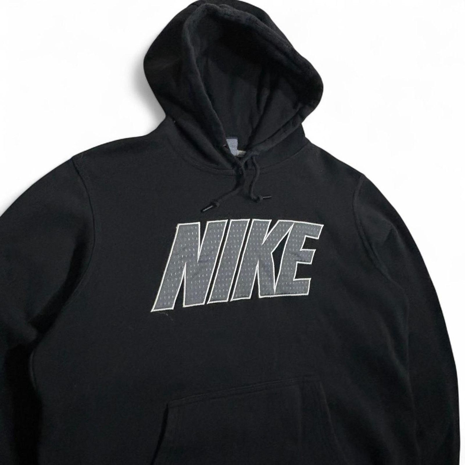 Nike Vintage black nike spellout hoodie xl 2000’s Size US XL / EU 56 / 4 - 2 Thumbnail