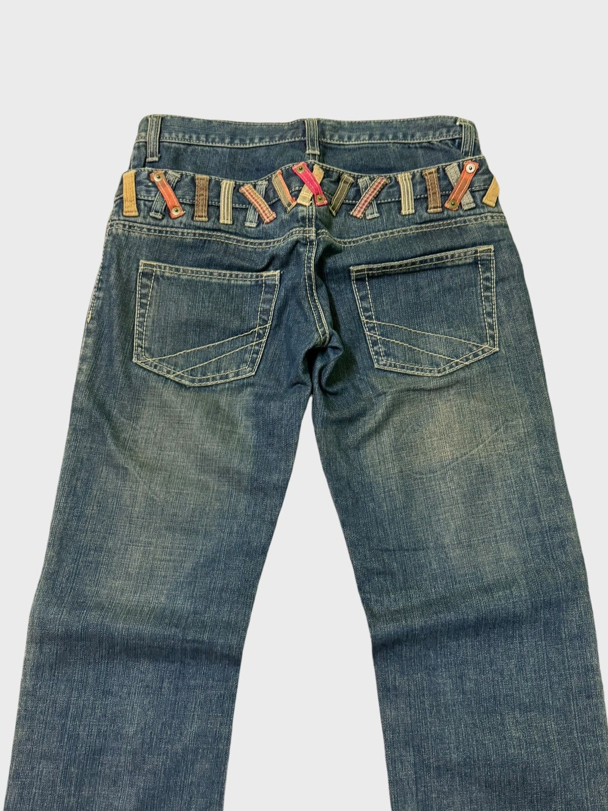 Hysteric Glamour × Japanese Brand Vintage Double Waist J-Honey Junya Watanabe Style Denim Size US 29 - 10 Thumbnail