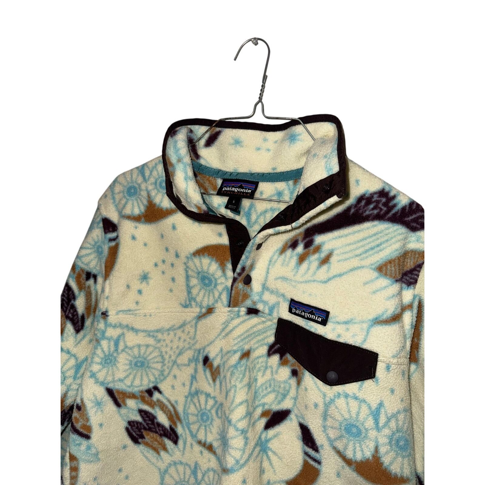 Patagonia Rare Patagonia Synchilla Snap-T Fleece Harvest Moon - Small Size S / US 4 / IT 40 - 2 Thumbnail