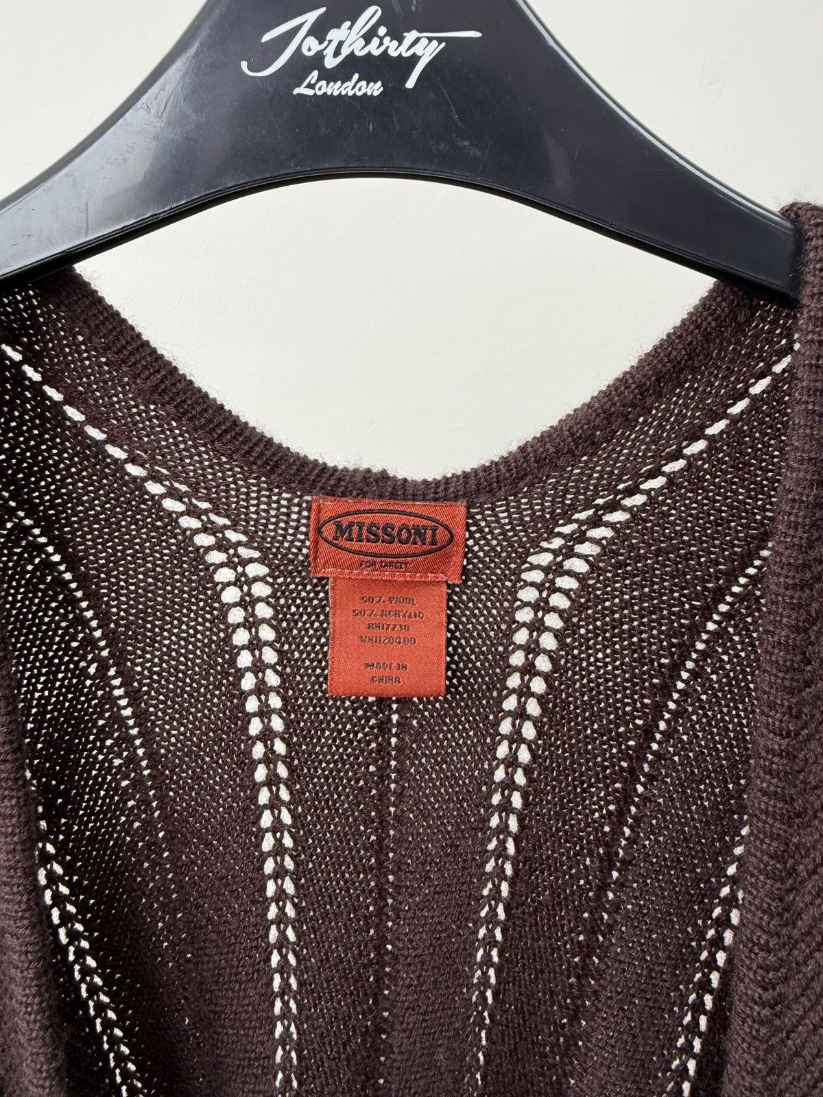 Missoni Missoni Women’s Wool Knit Cardigan Cape Poncho Zigzag Size ONE SIZE - 5 Thumbnail