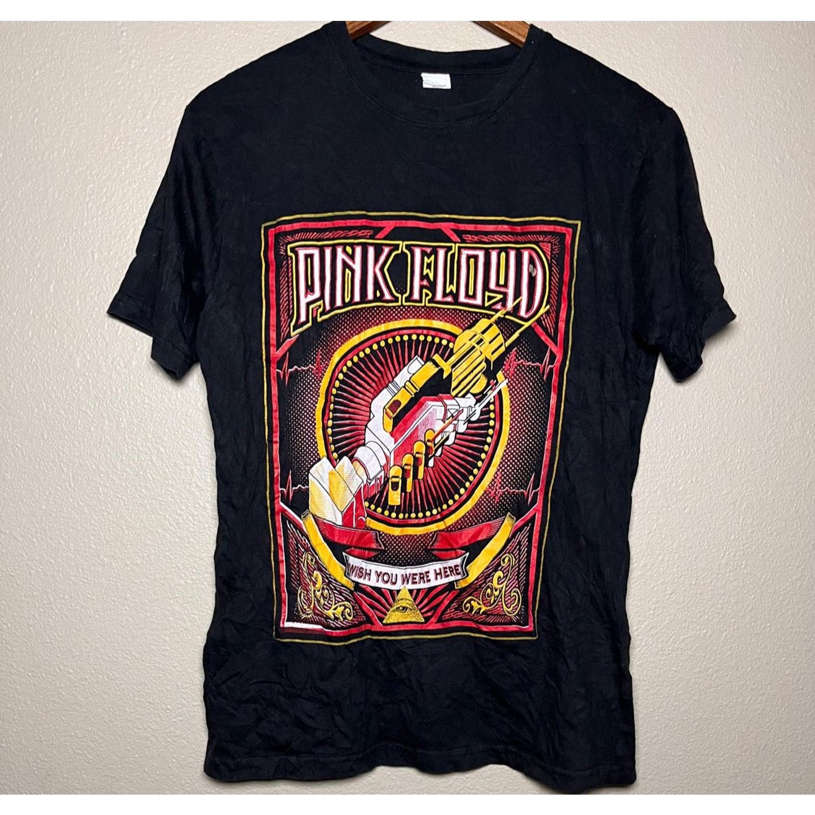 Pink Floyd 🎸 Pink Floyd “Wish You Were Here” Graphic Tee – Size M Size US M / EU 48-50 / 2 - 1 Thumbnail