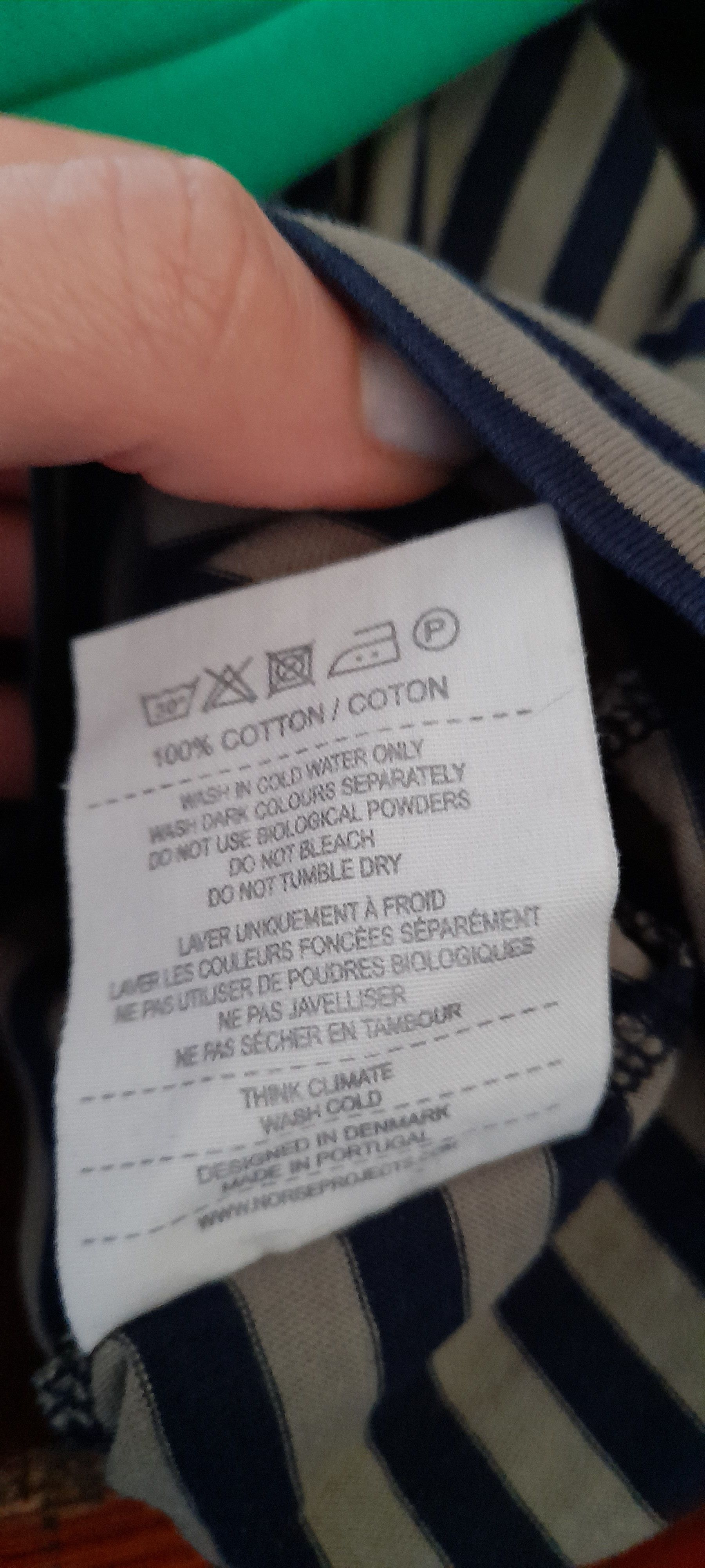 Levi's Norse Projects Ruben Compact Stripe Longsleeve Rugby Tee Size US M / EU 48-50 / 2 - 5 Thumbnail