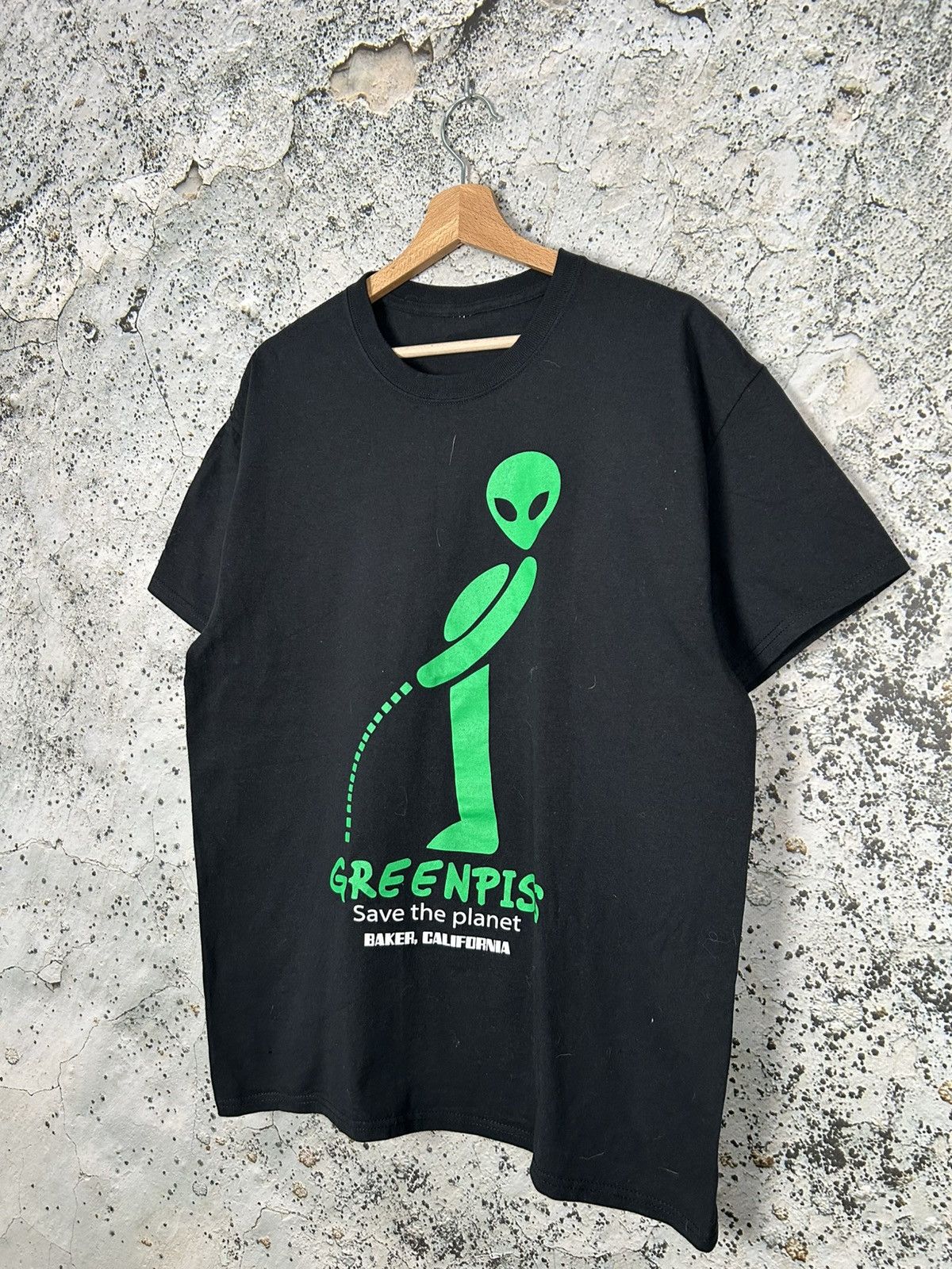 Vintage Vintage Greenpiss UFO Alien Graphic Tee Humor Skate Baggy Size US L / EU 52-54 / 3 - 2 Thumbnail