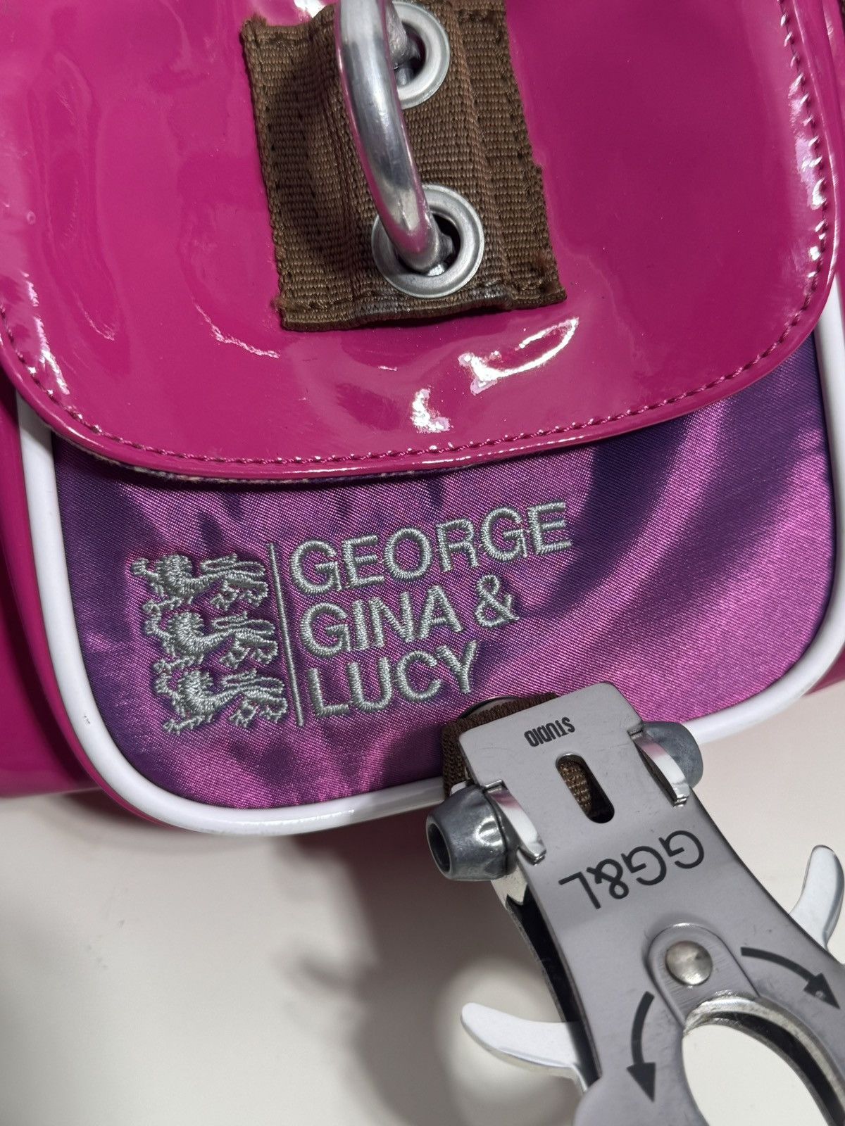 George Gina & Lucy Vintage 2010 Senorita Medelin Shoulder Punk Purple Bag Size ONE SIZE - 11 Thumbnail