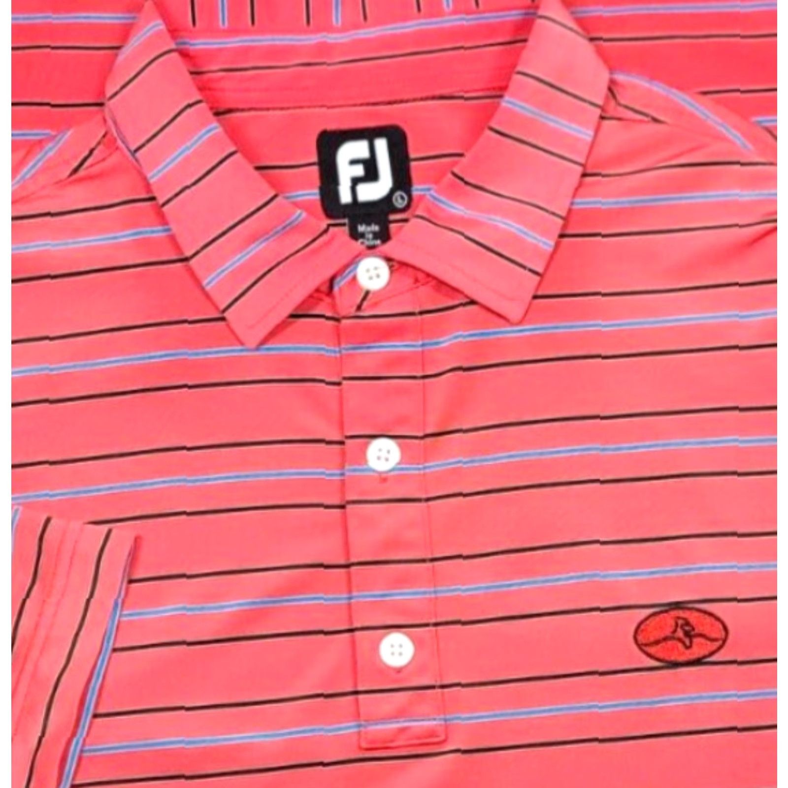 Footjoy FootJoy Stripe Polo Shirt Men XL Multicolor Golf Short Sleeve Jersey Regular Size Polo Style Size US XL / EU 56 / 4 - 2 Thumbnail