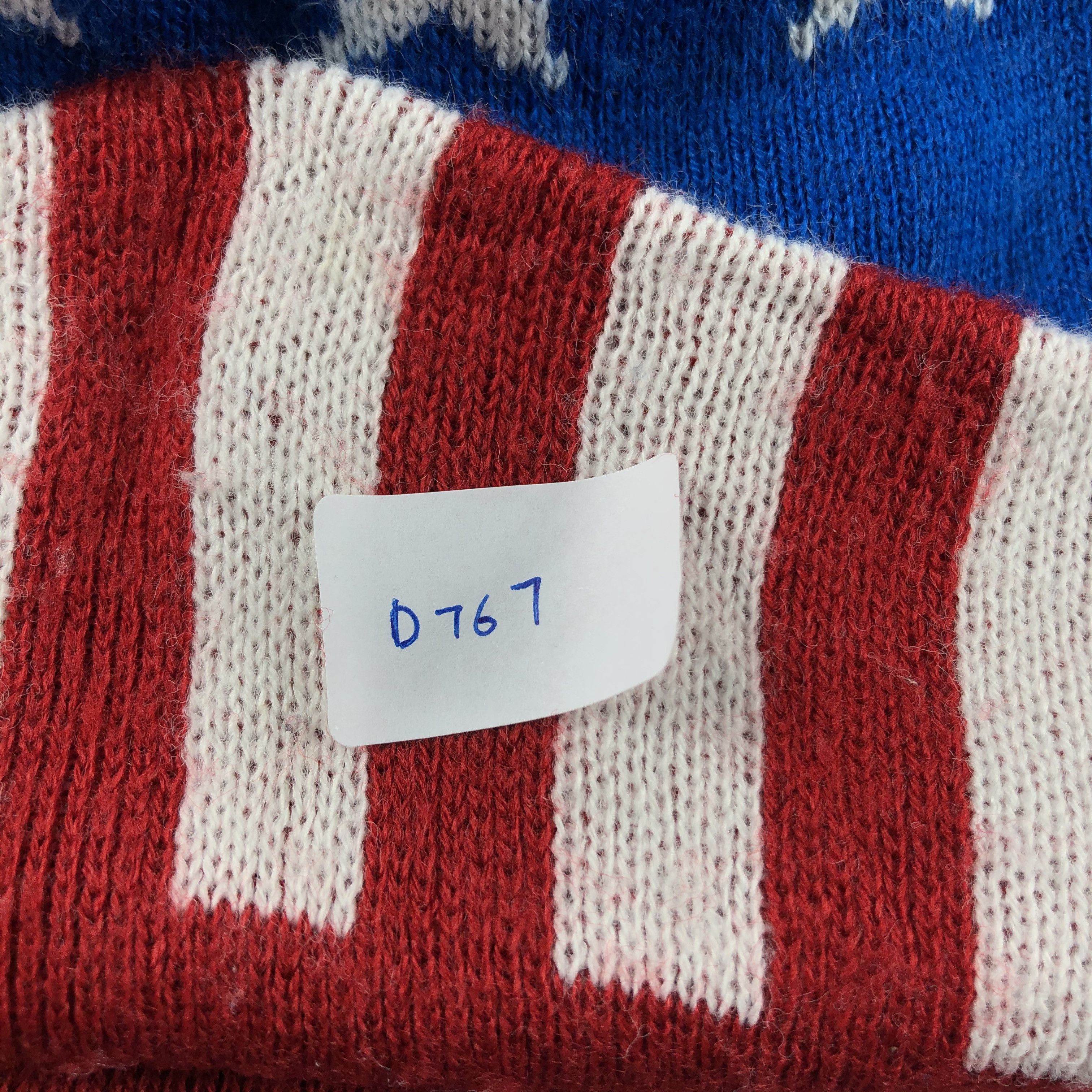 Vintage Unknown American Flag Bobble Beanie Snow Hat Snow Cap -D767 Size ONE SIZE - 6 Thumbnail