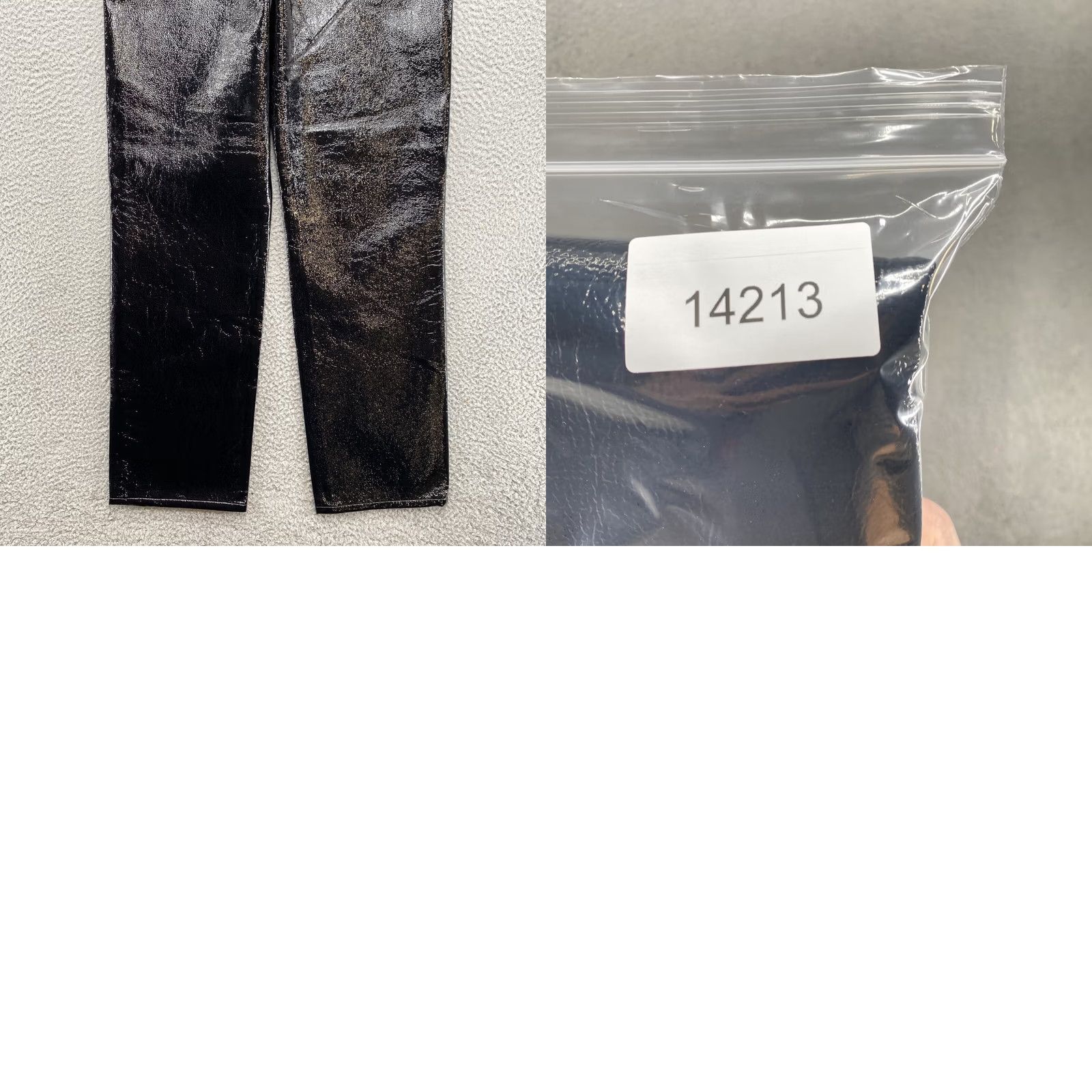 Express Express Pants Women’s Black 6R Polyurethane Straight Chino Modern High Rise Size 6 Black Women Pants Size 28" / US 6 / IT 42 - 9 Thumbnail