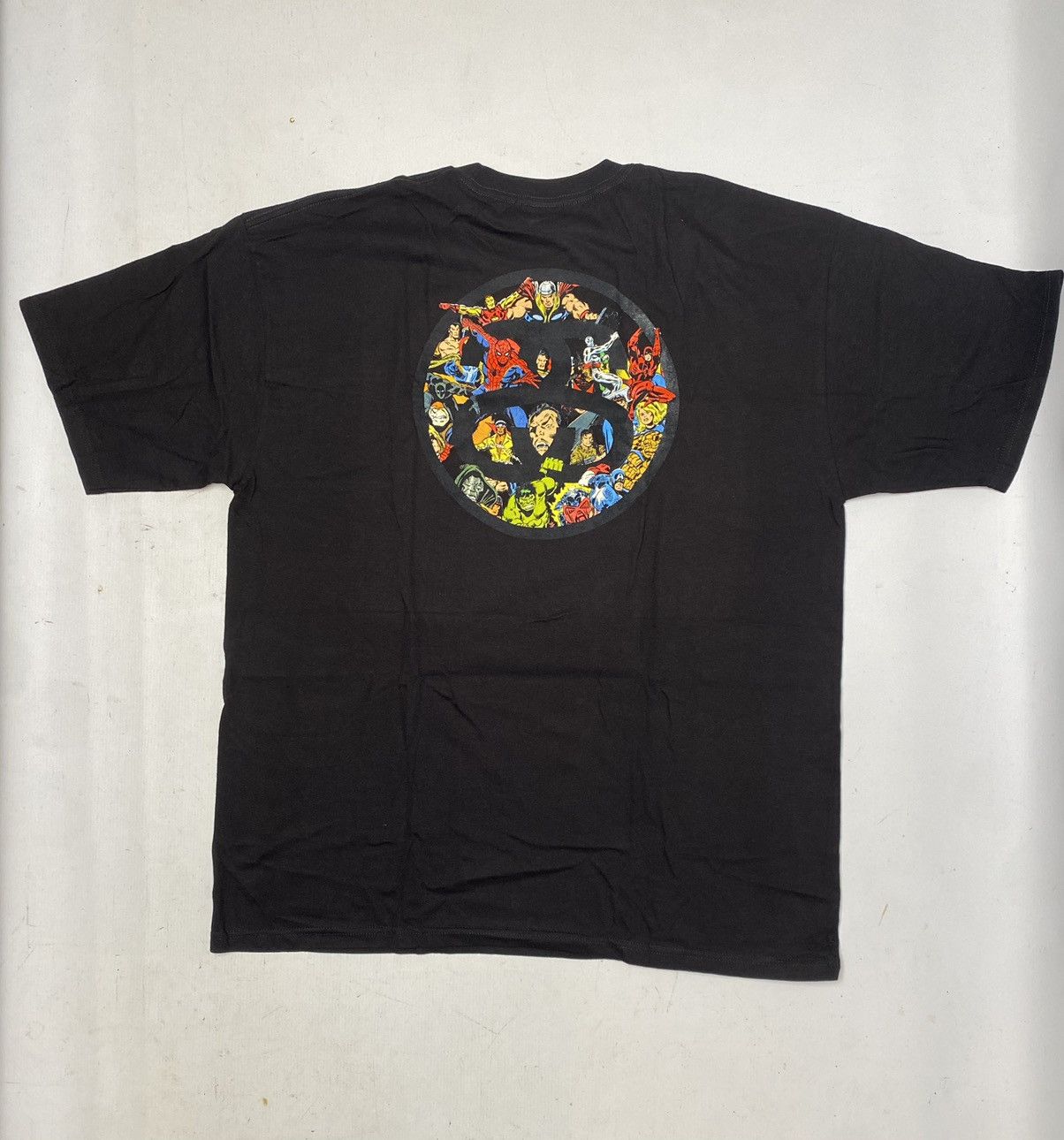 Stussy Marvel X Stüssy International T-shirt, size XL, black new Size US XL / EU 56 / 4 - 9 Thumbnail