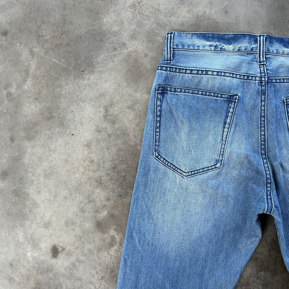 Japanese Brand Vintage Rageblue Faded Jean Distressed Denim Pant W31 Size US 31 - 12 Thumbnail
