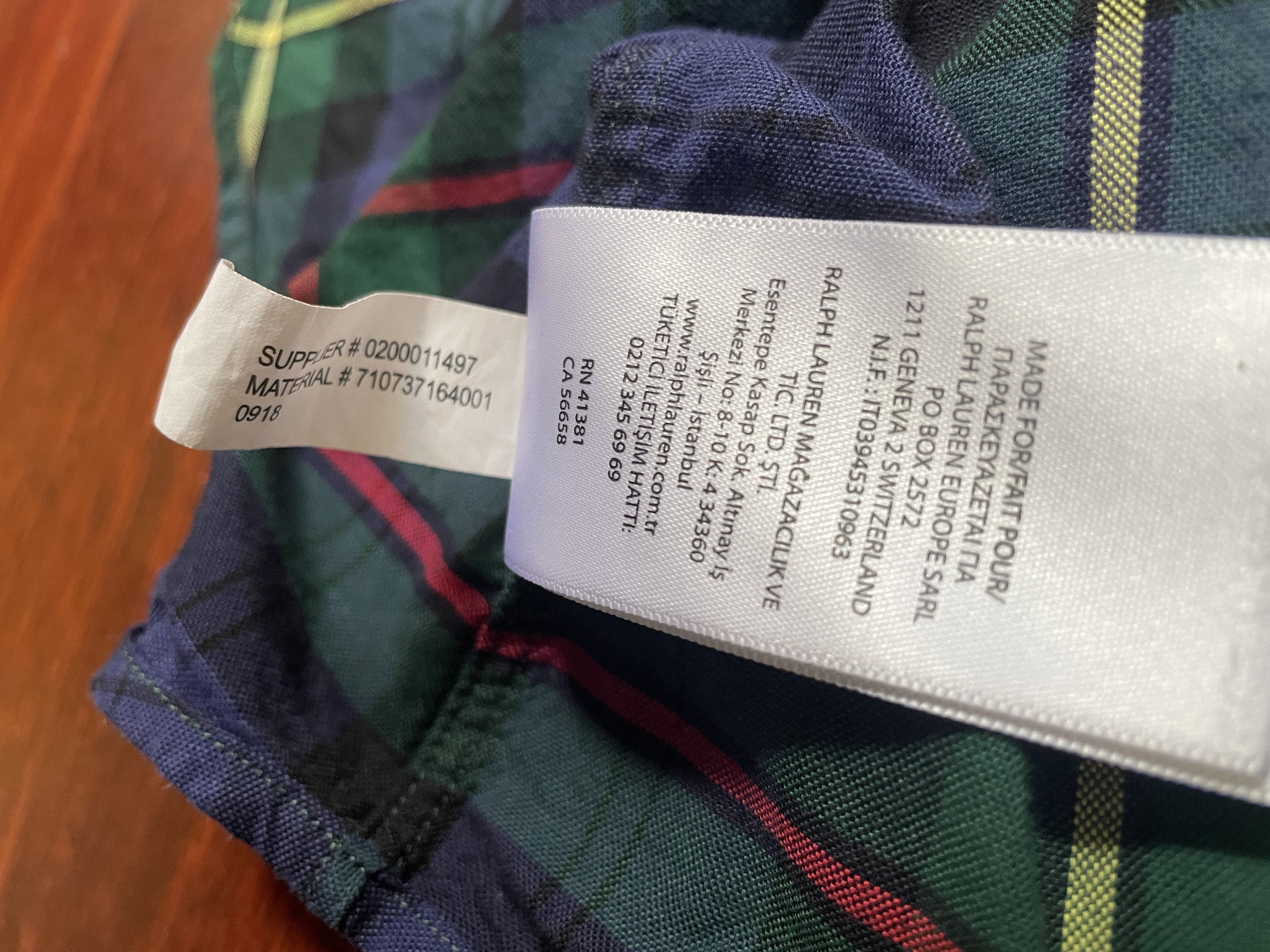 Polo Ralph Lauren Plaid button down shirt Size US S / EU 44-46 / 1 - 4 Thumbnail