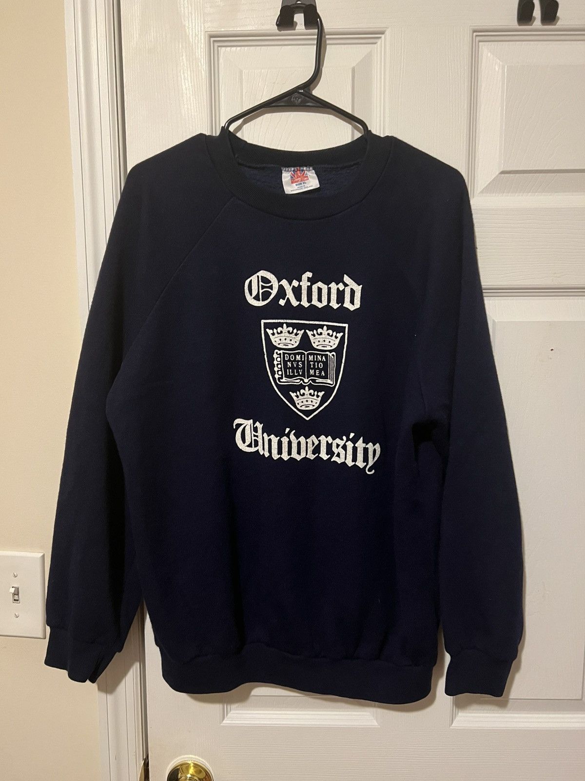 Vintage Vintage sweatshirt Oxford University Size US L / EU 52-54 / 3 - 1 Thumbnail