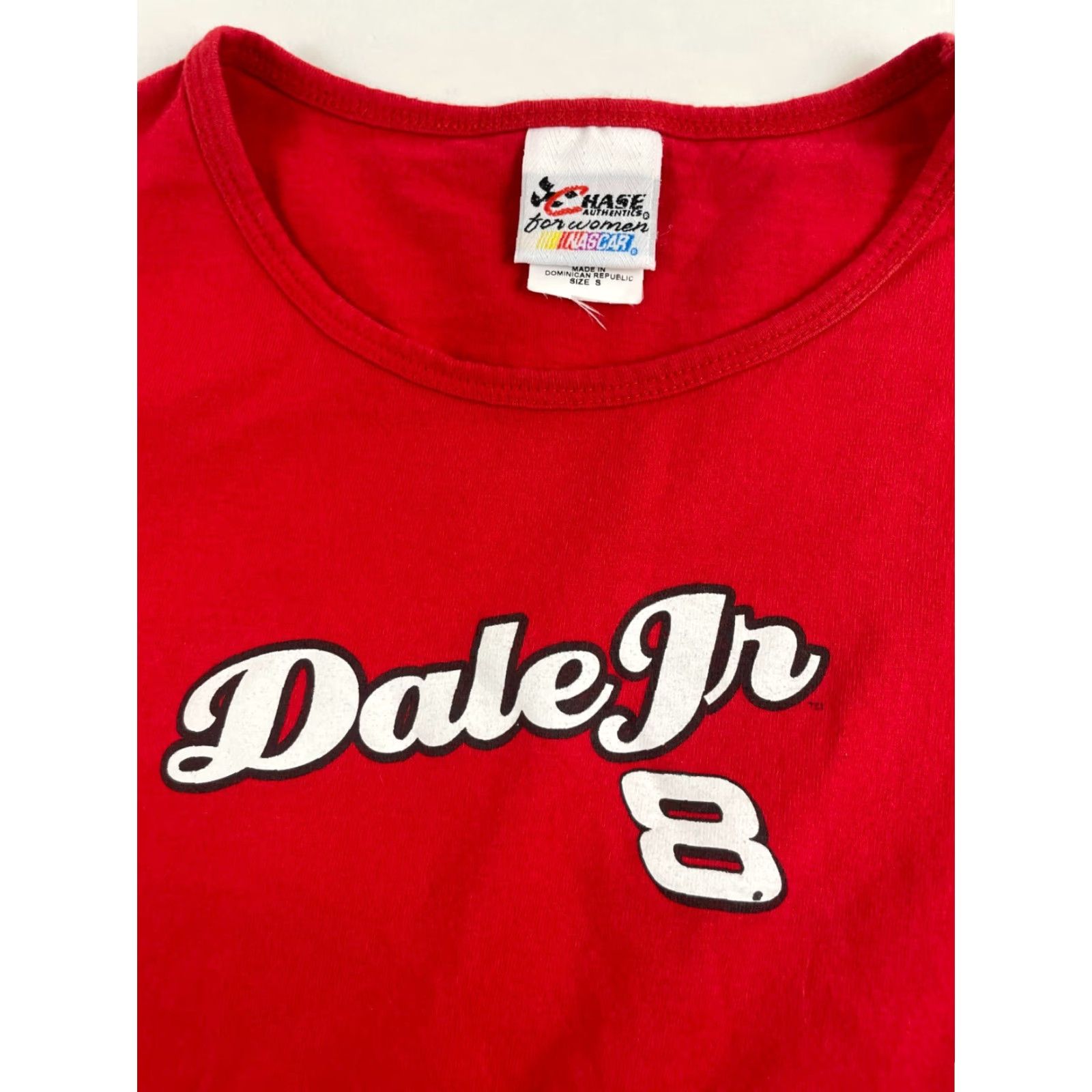 Vintage Chase NASCAR T-Shirt Women's Small Red Crewneck Vintage Casual Shirt Boys? Wait. Size S / US 4 / IT 40 - 3 Thumbnail
